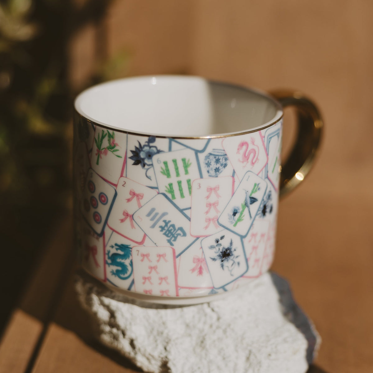 Mahjong 14 oz Coffee Mug