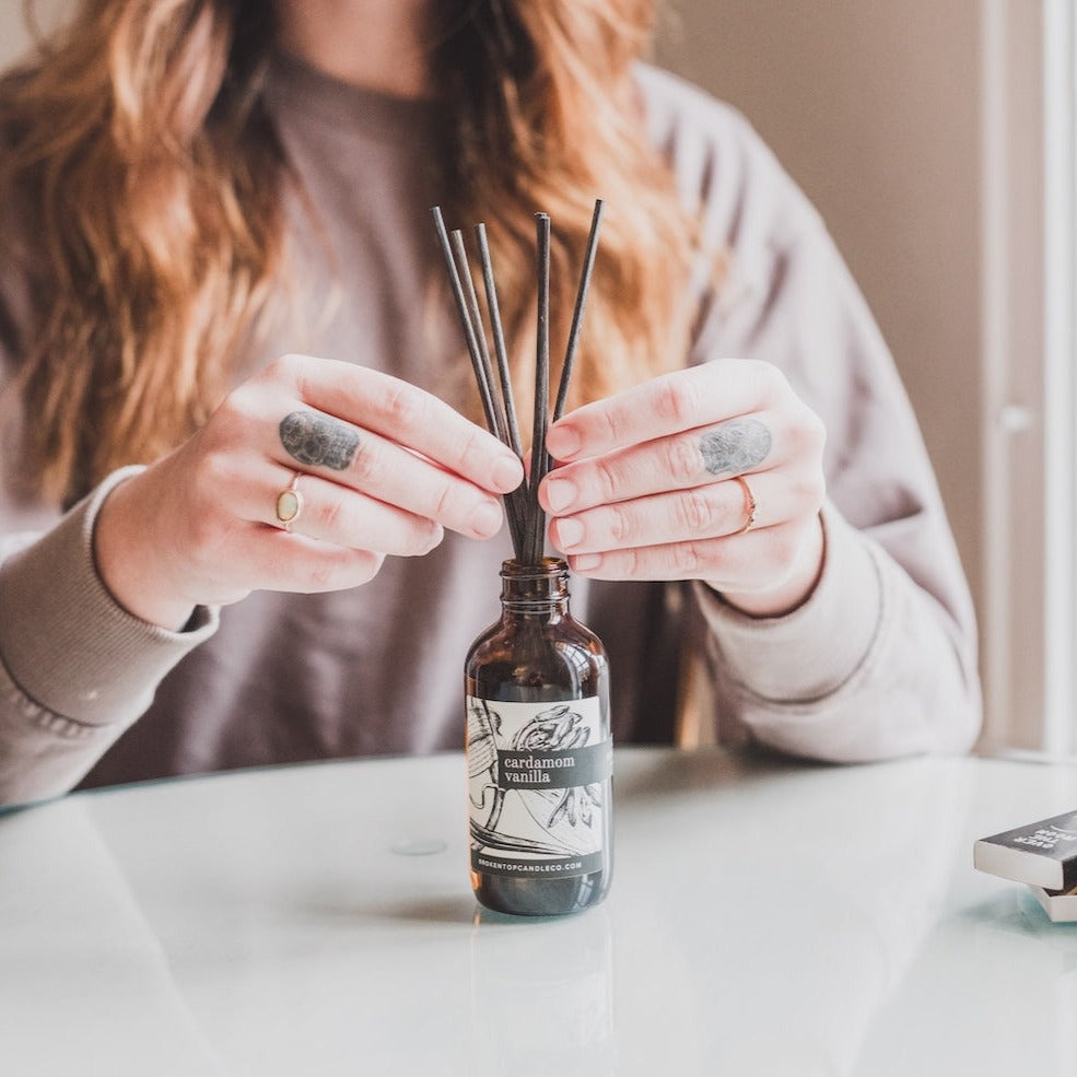 Cardamom Vanilla Reed Diffuser