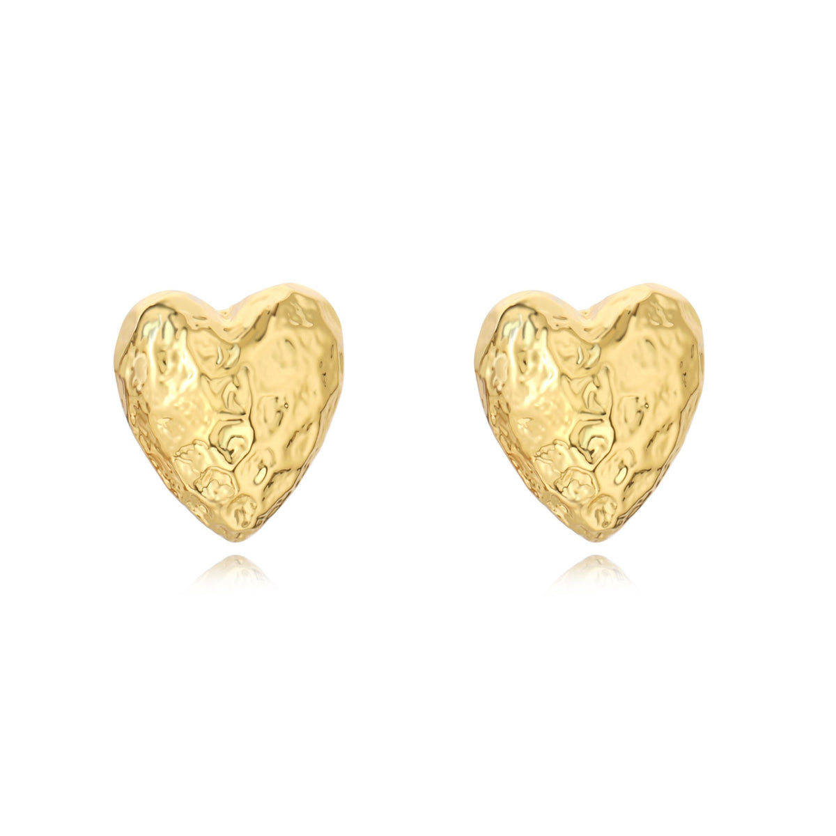 Corinne Heart Studs