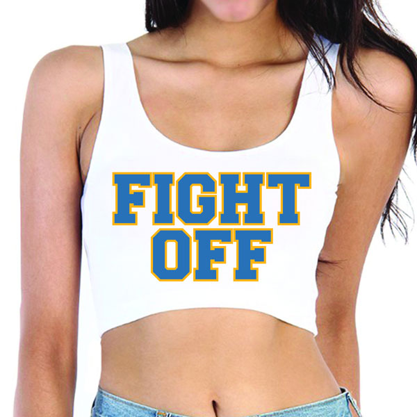 Fight Off Crop Tank Top