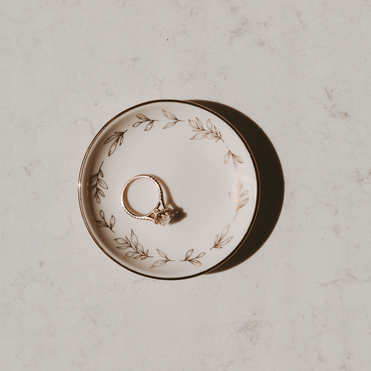 Leaves Jewelry Dish