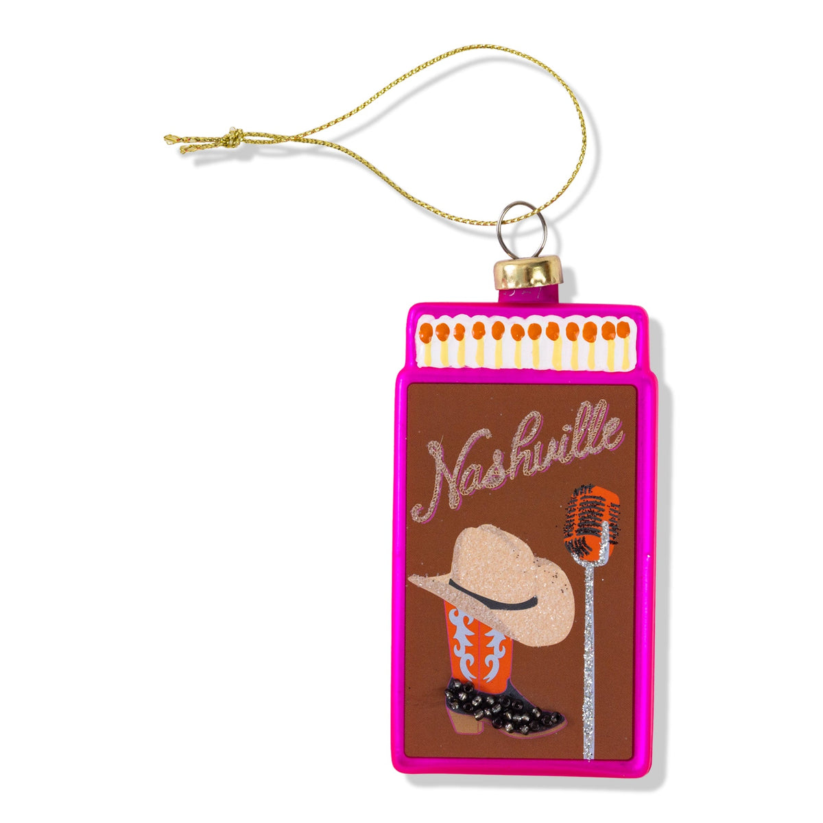 Nashville Matchbook Ornament