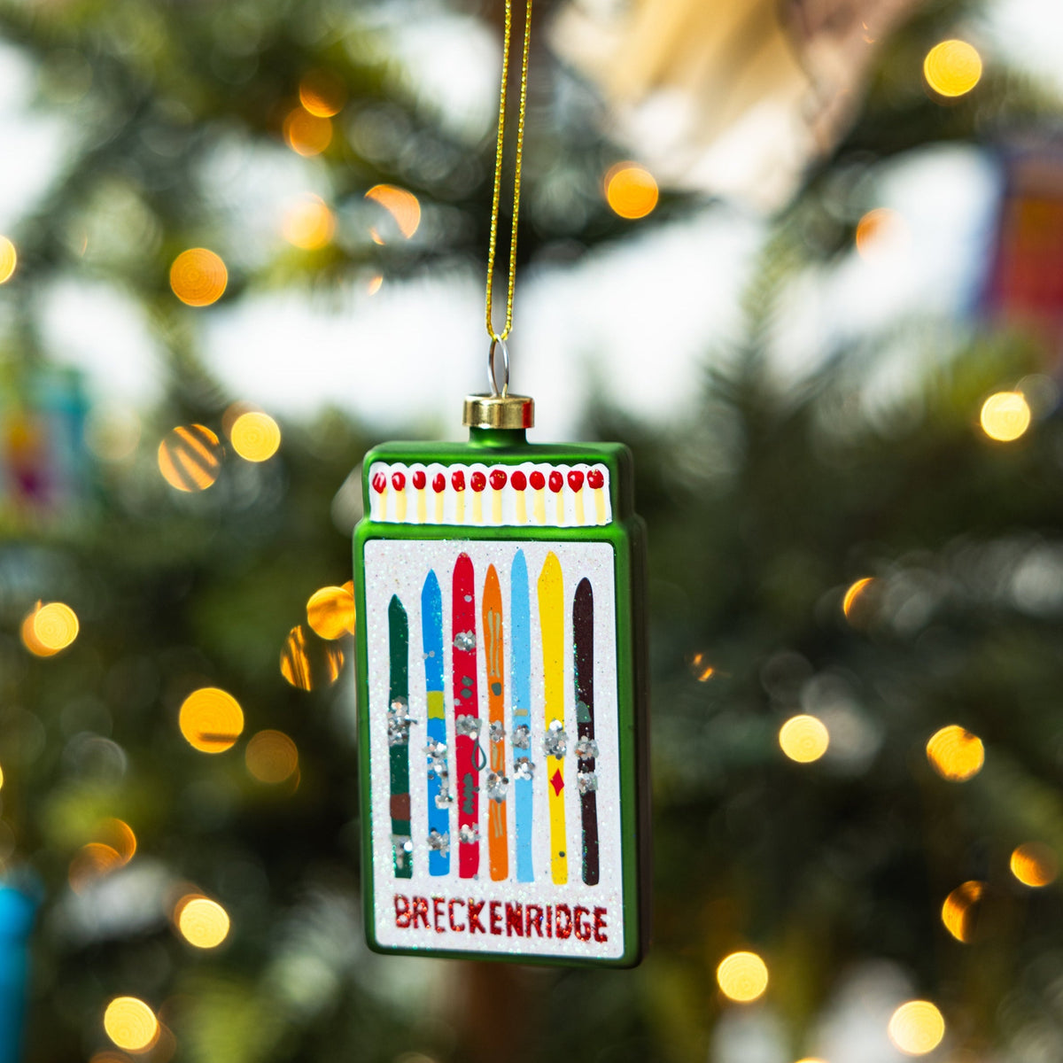 Matchbook Ornament - Breckenridge