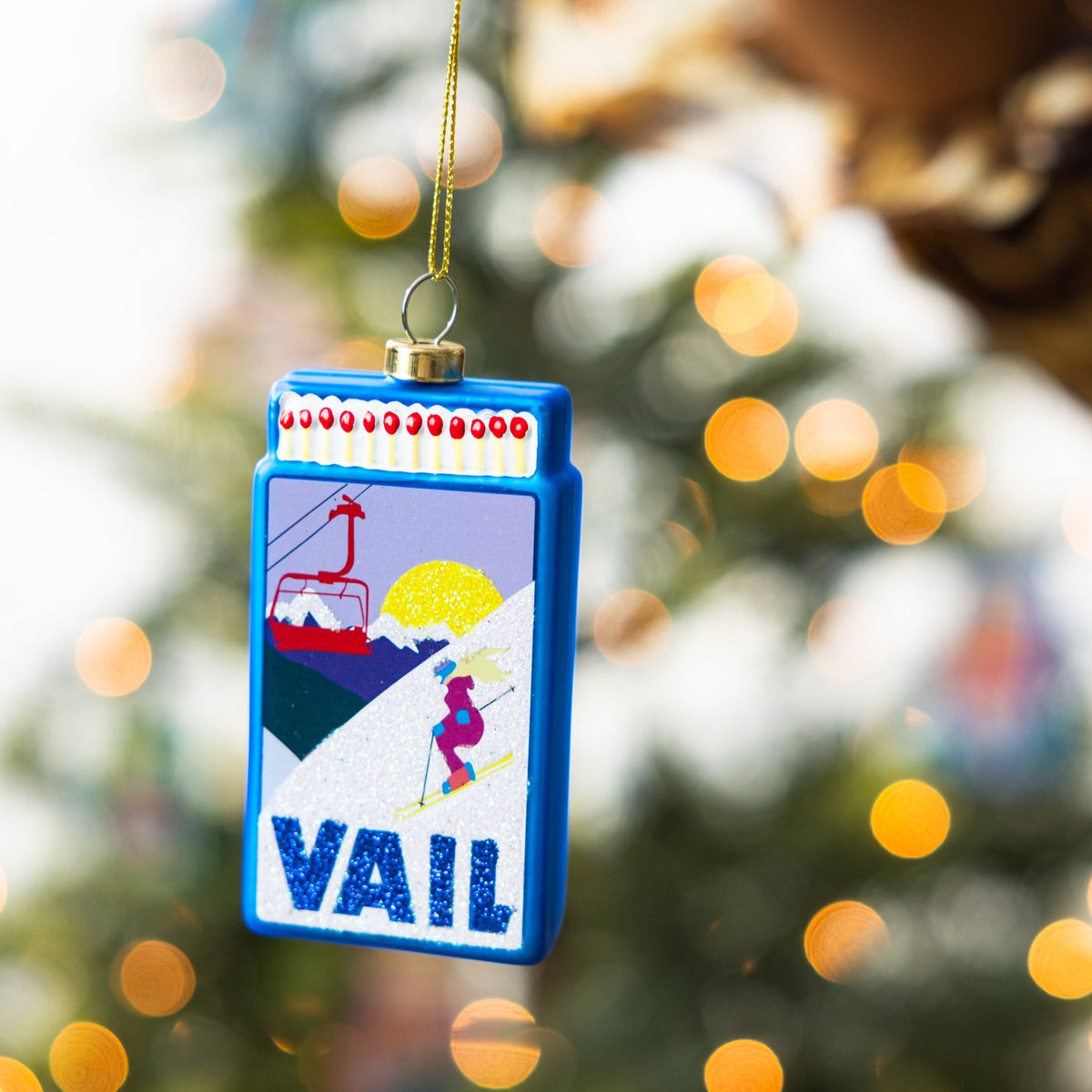 Vail Matchbook Ornament