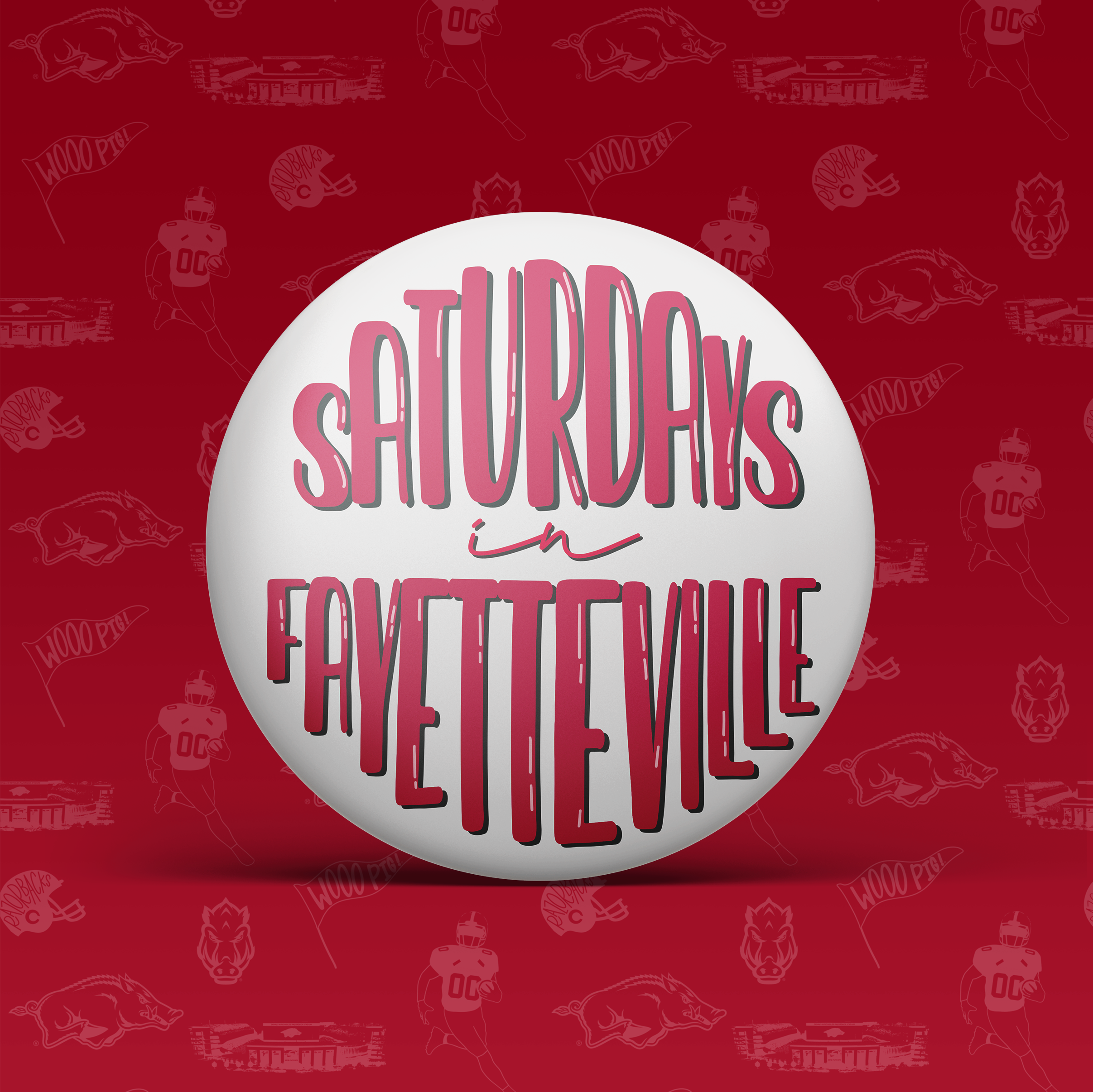 Saturday's in Fayetteville Button