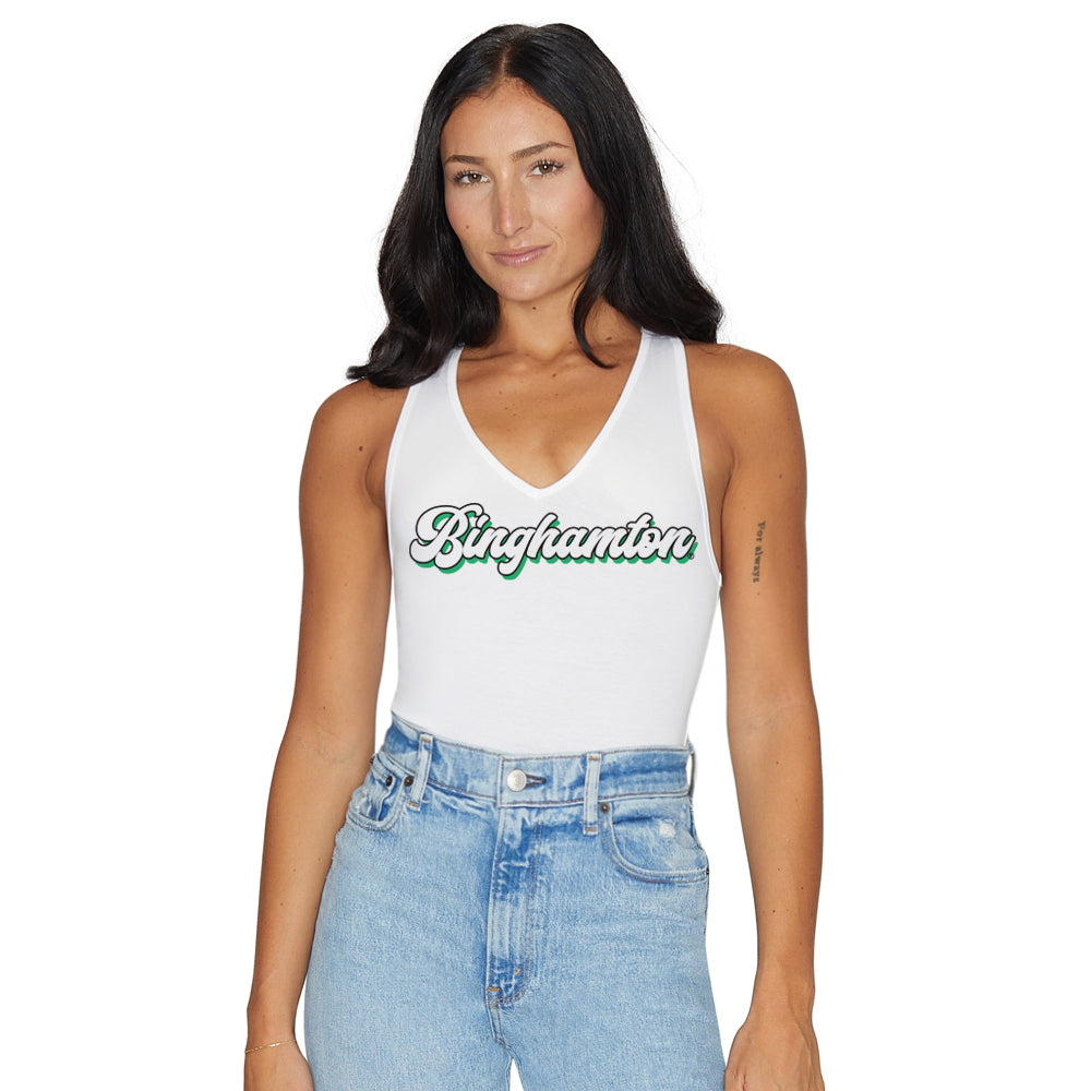 Binghamton Bearcats White Bodysuit