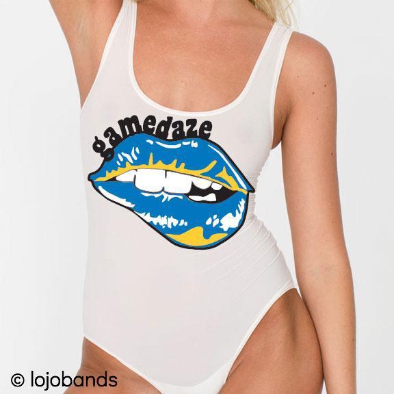 Blue & Yellow Gamedaze Bodysuit