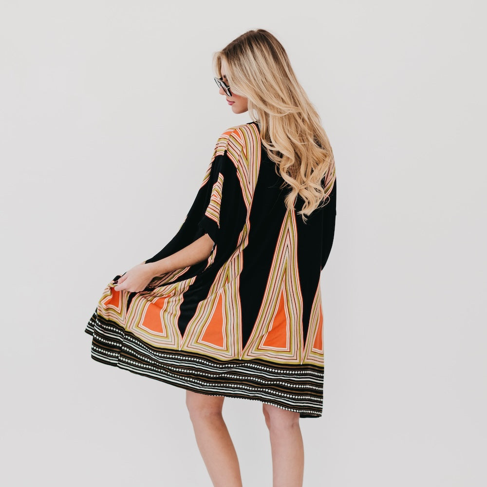 In The City Of Paradise Kimono