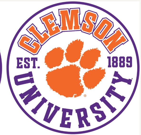 Clemson Retro Coaster Set/4