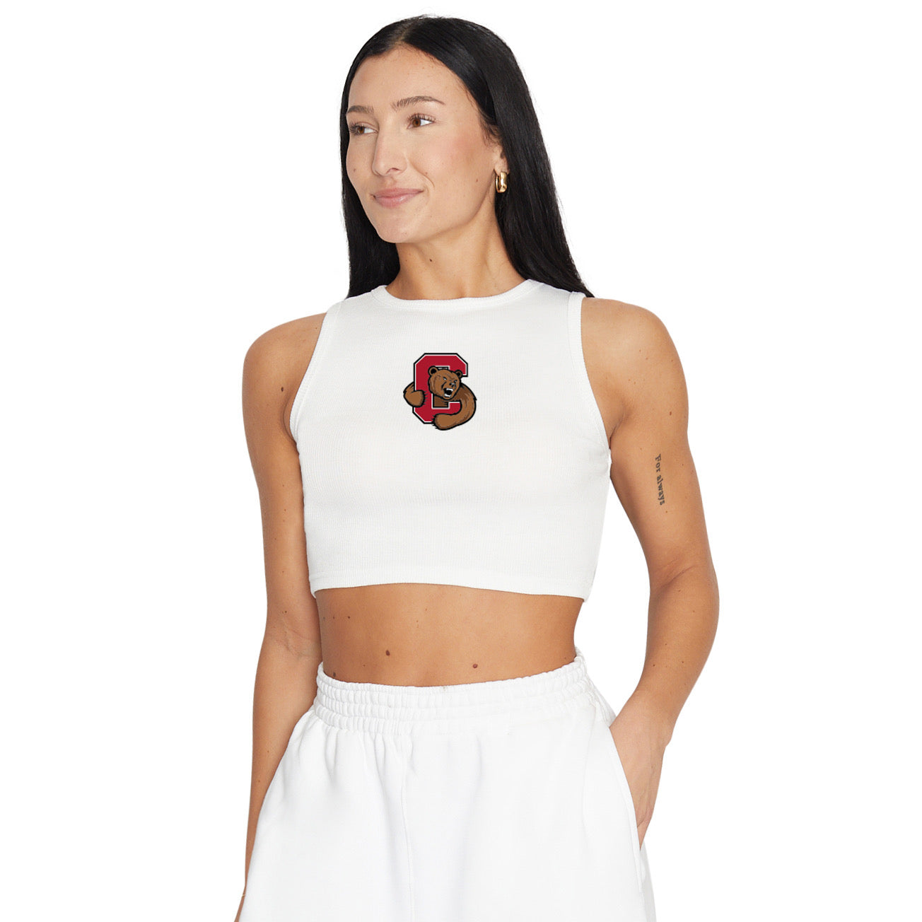 Cornell Touchdown Ribbed Tank