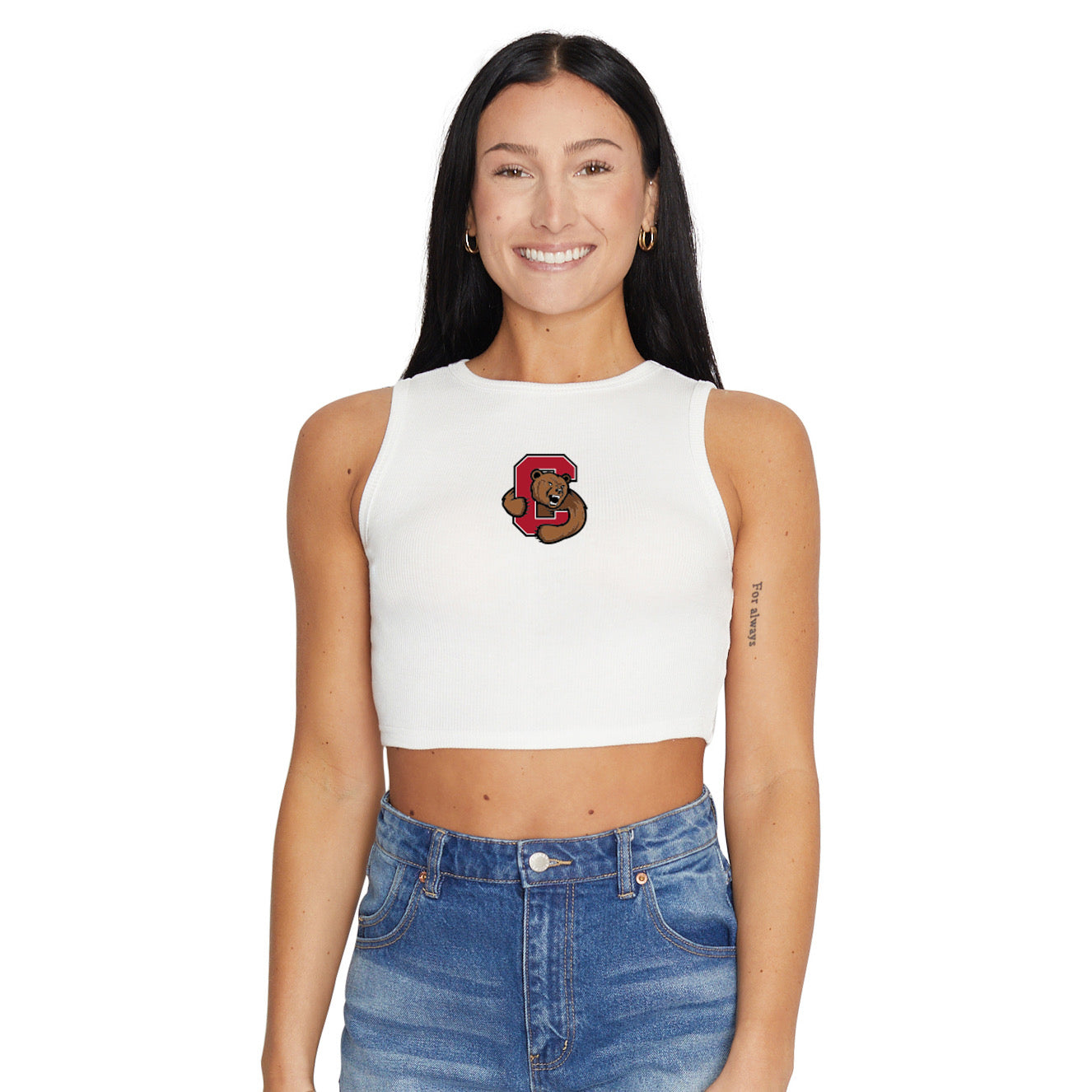 Cornell Touchdown Ribbed Tank