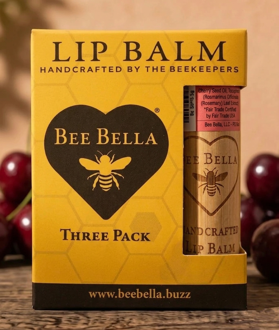 Door County Cherry Beeswax Lip Balm