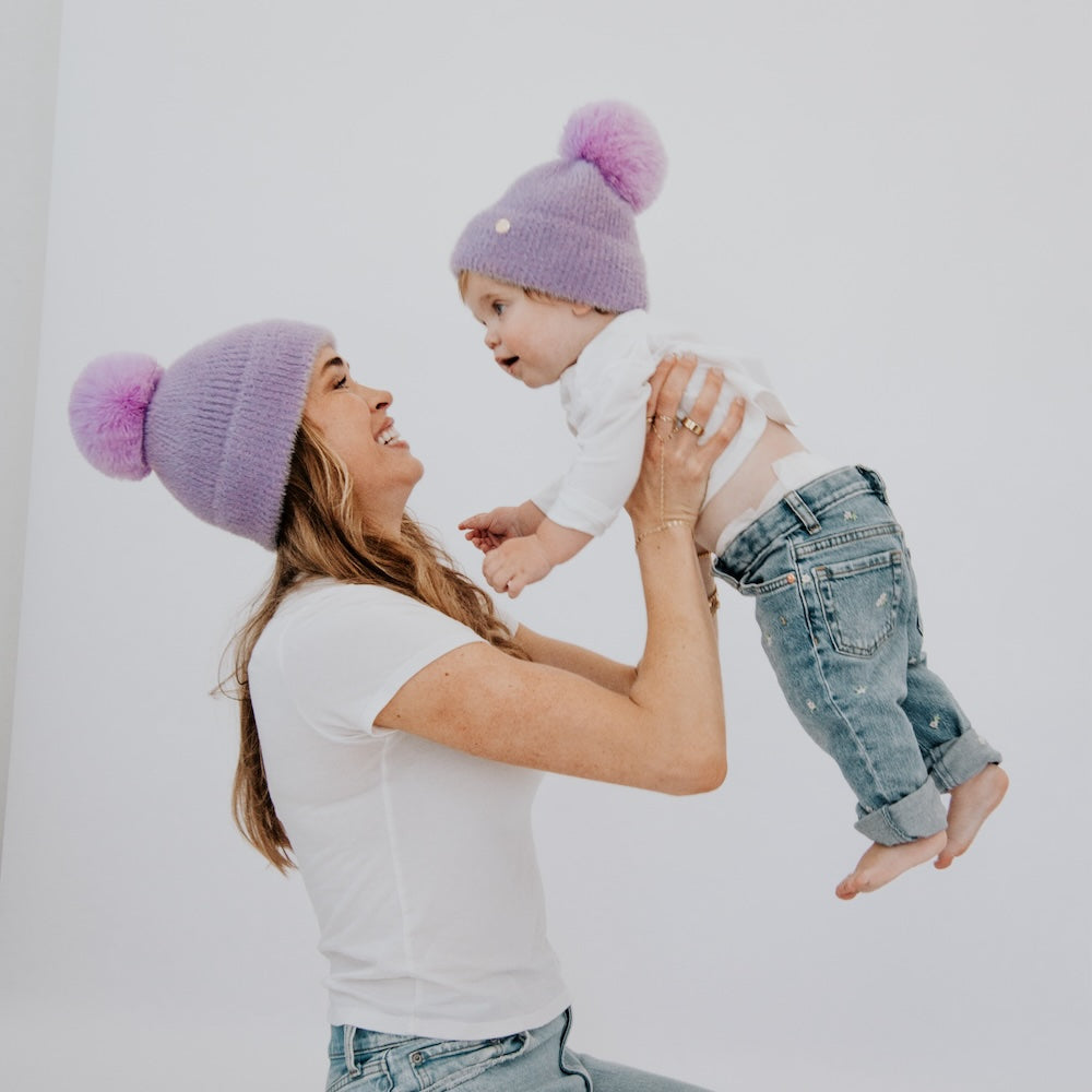 Mama Bear Fuzzy Beanie