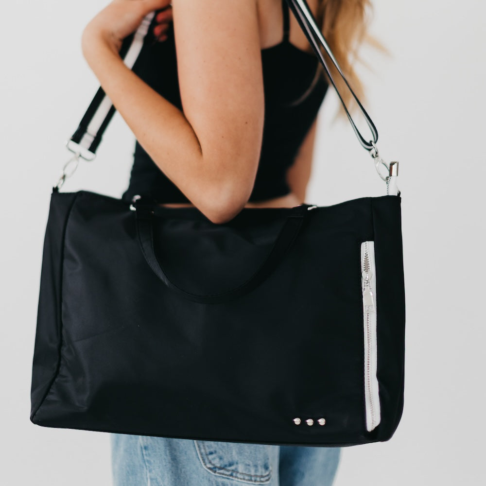 Nina Nylon Organizer Tote Bag