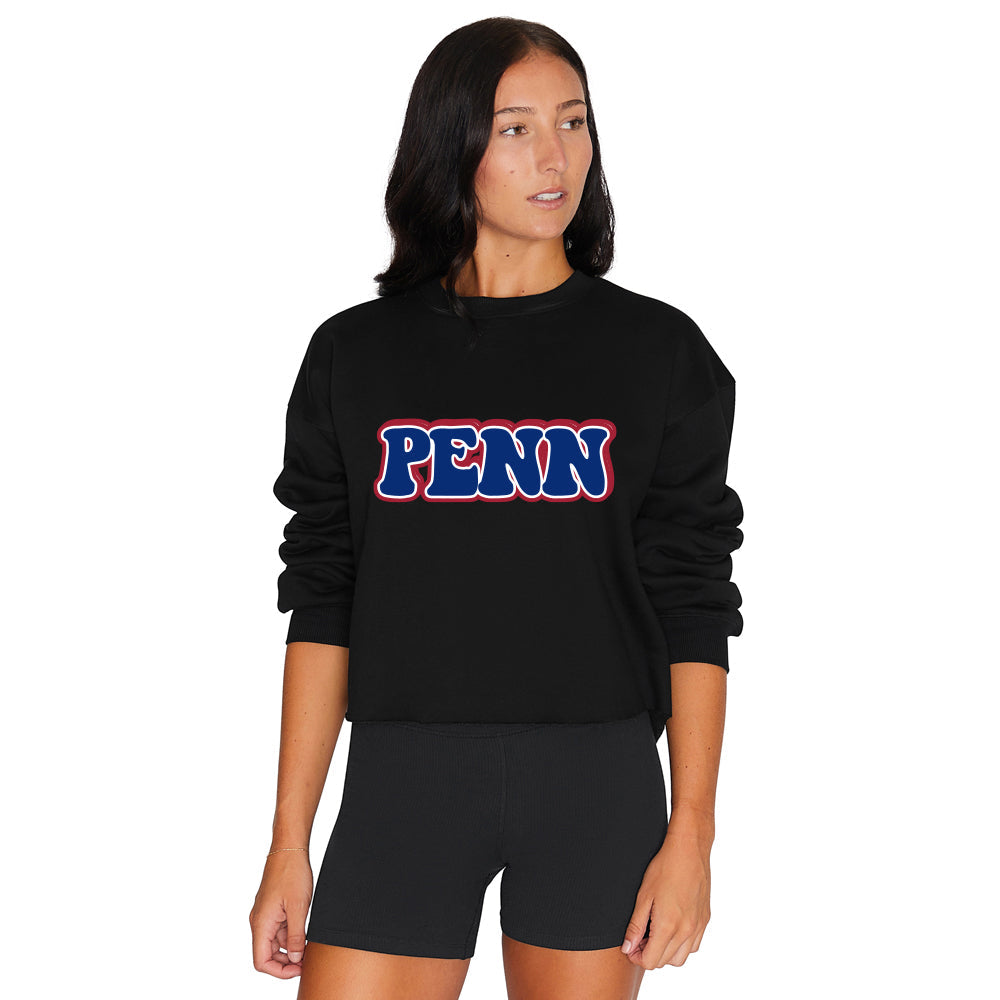 Penn Black Crewneck