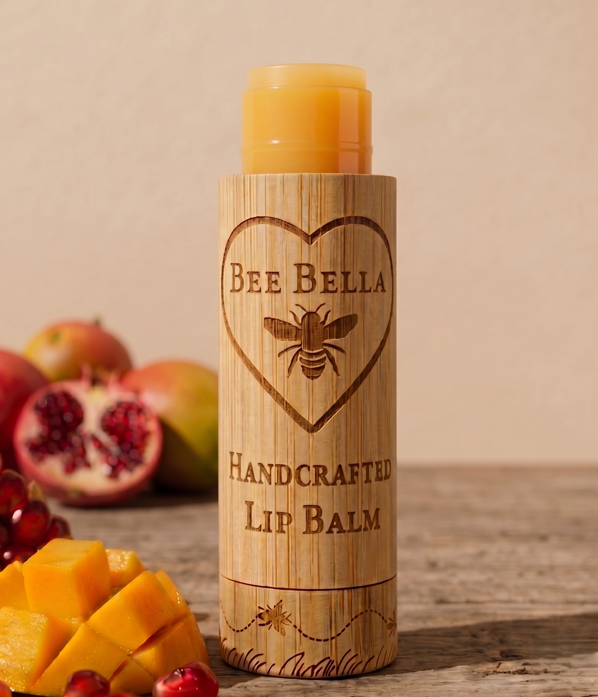 Pomegranate Mango Beeswax Lip Balm