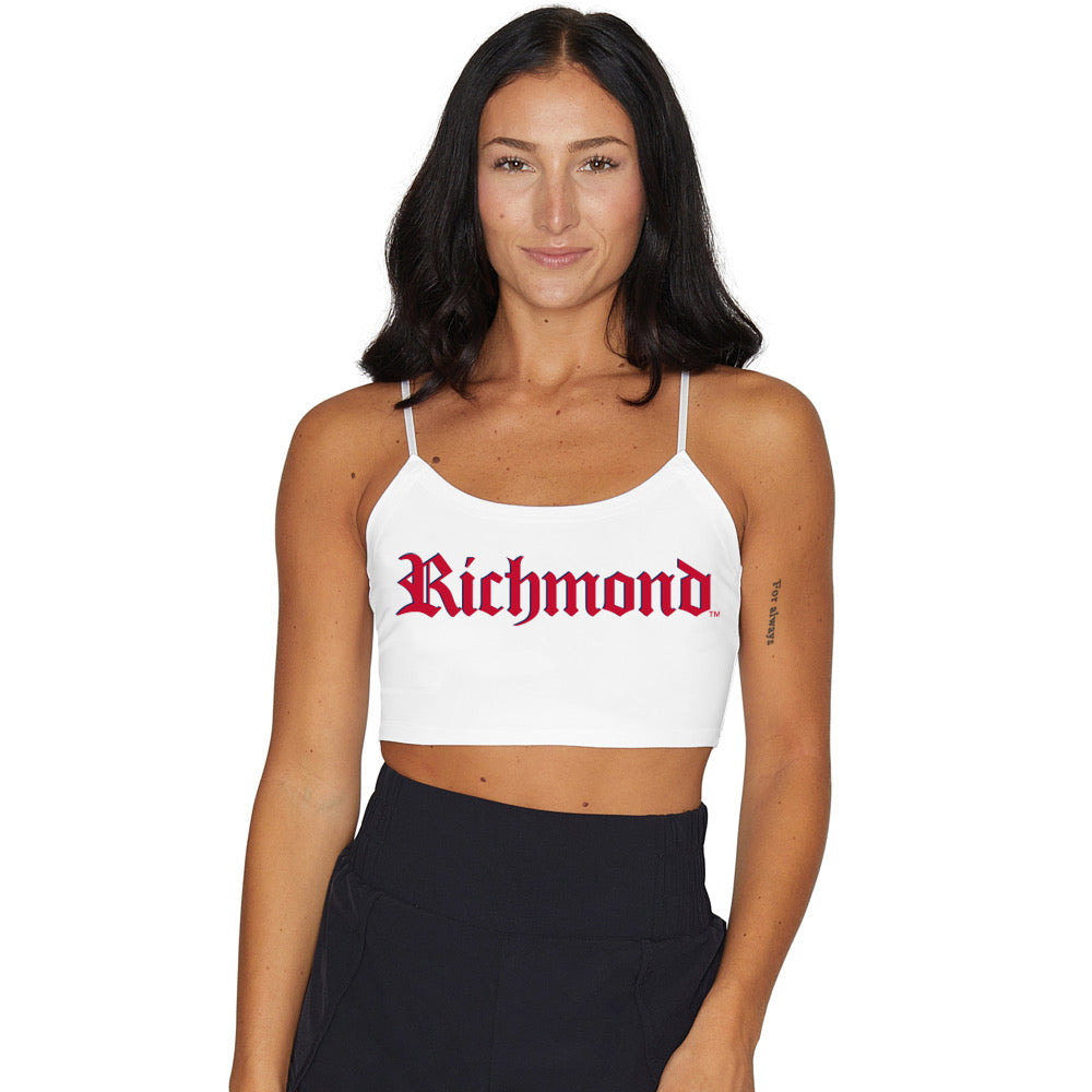 Richmond Spiders White Spaghetti Tank