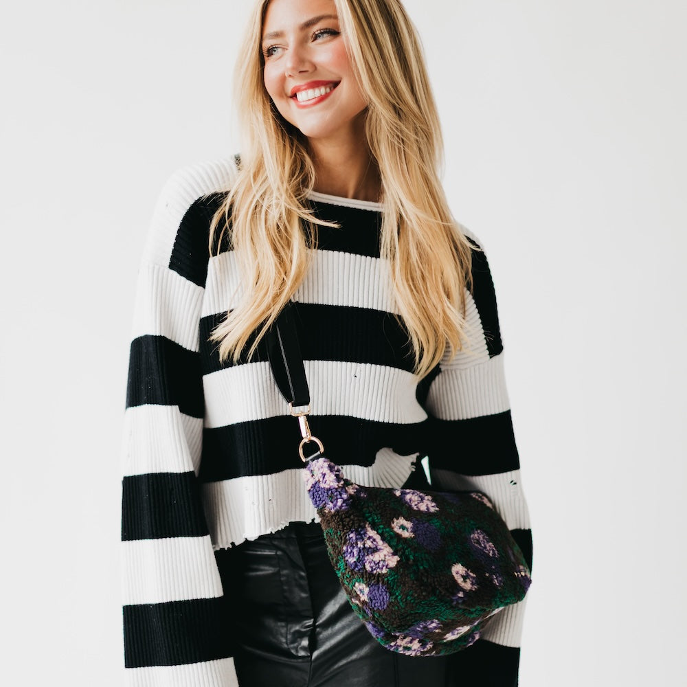 Shirley Sherpa Crossbody Bag