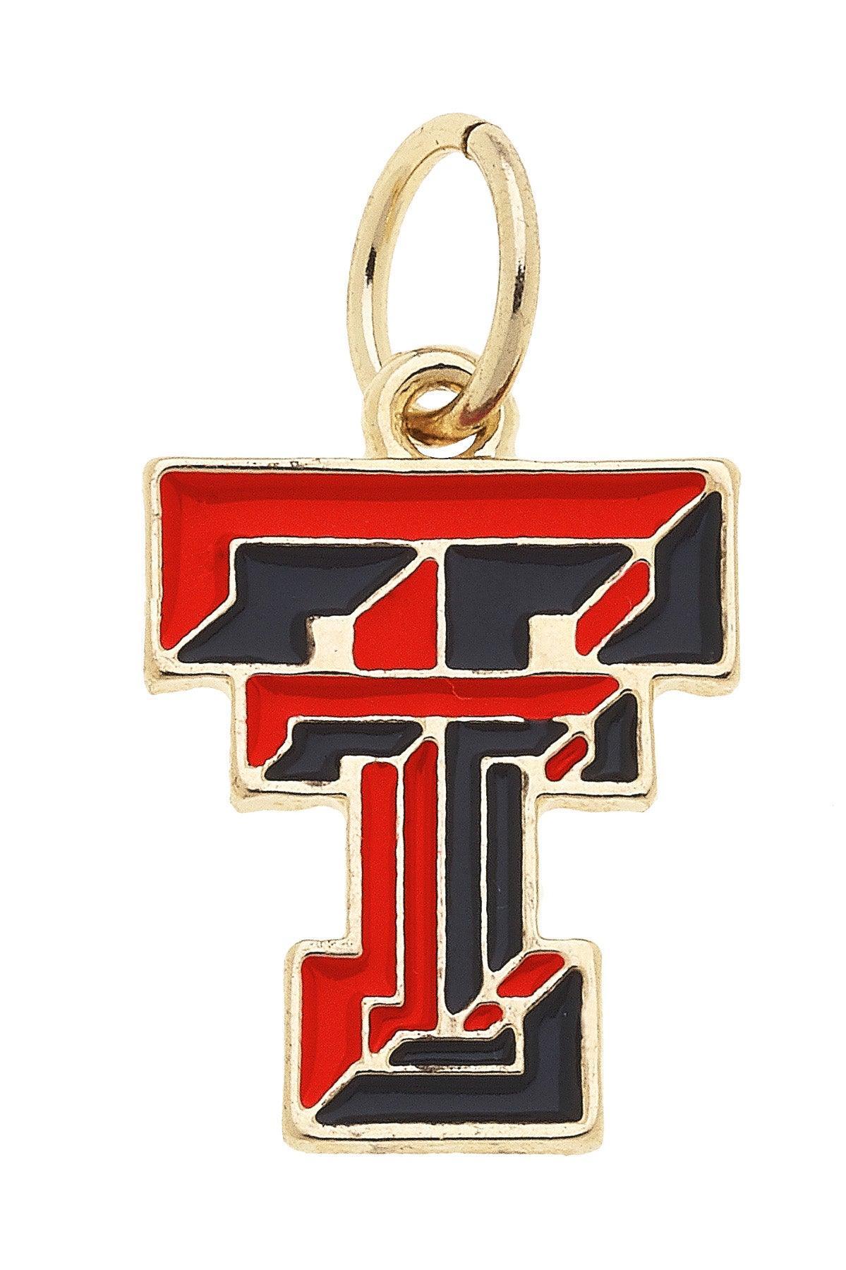 Texas Tech Red Raiders Enamel Logo Charm