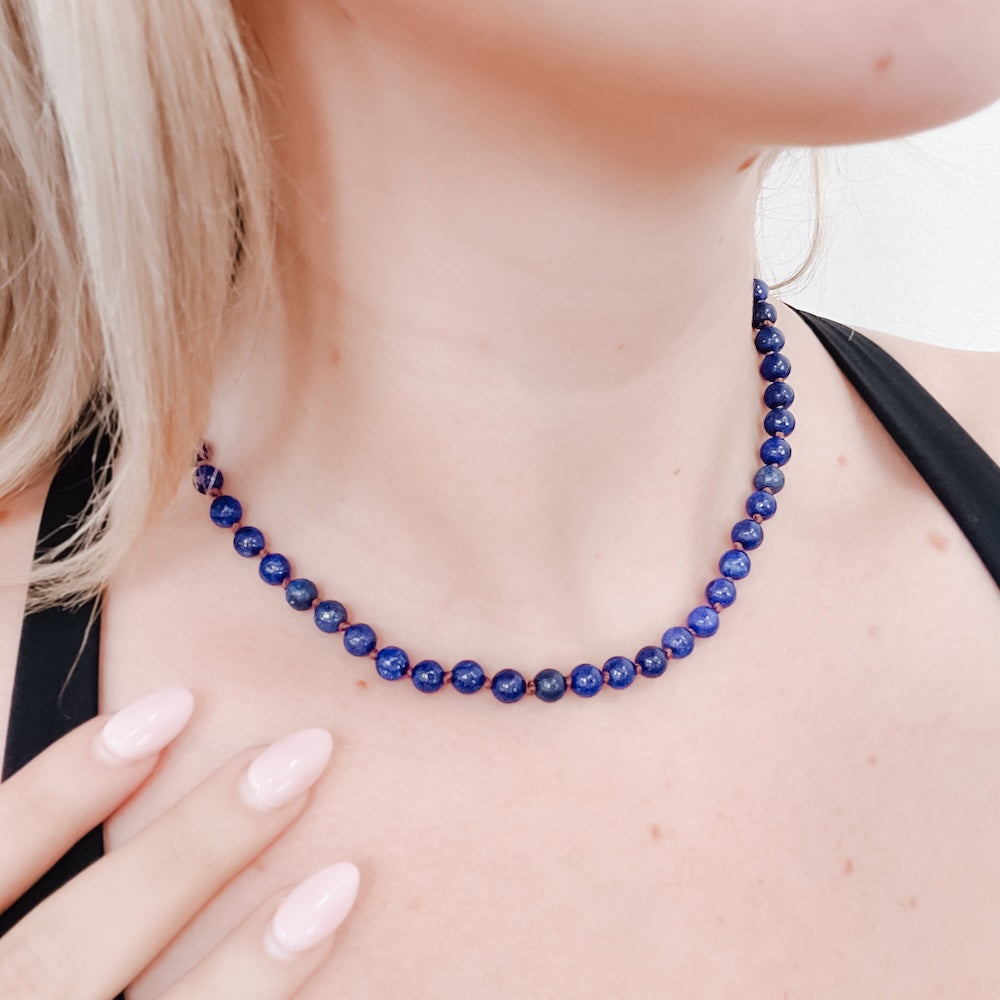 Treasured Beauty Stone Necklace - WATERPROOF