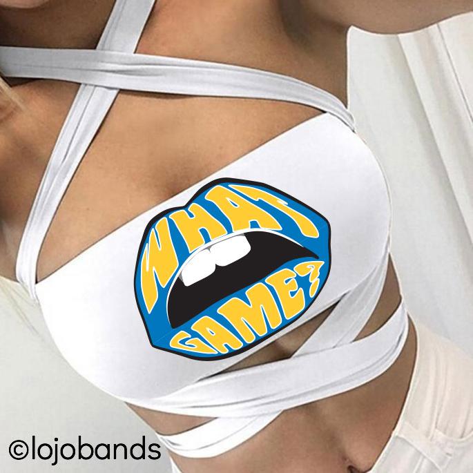 Blue & Yellow What Game? Multi Way Bandeau