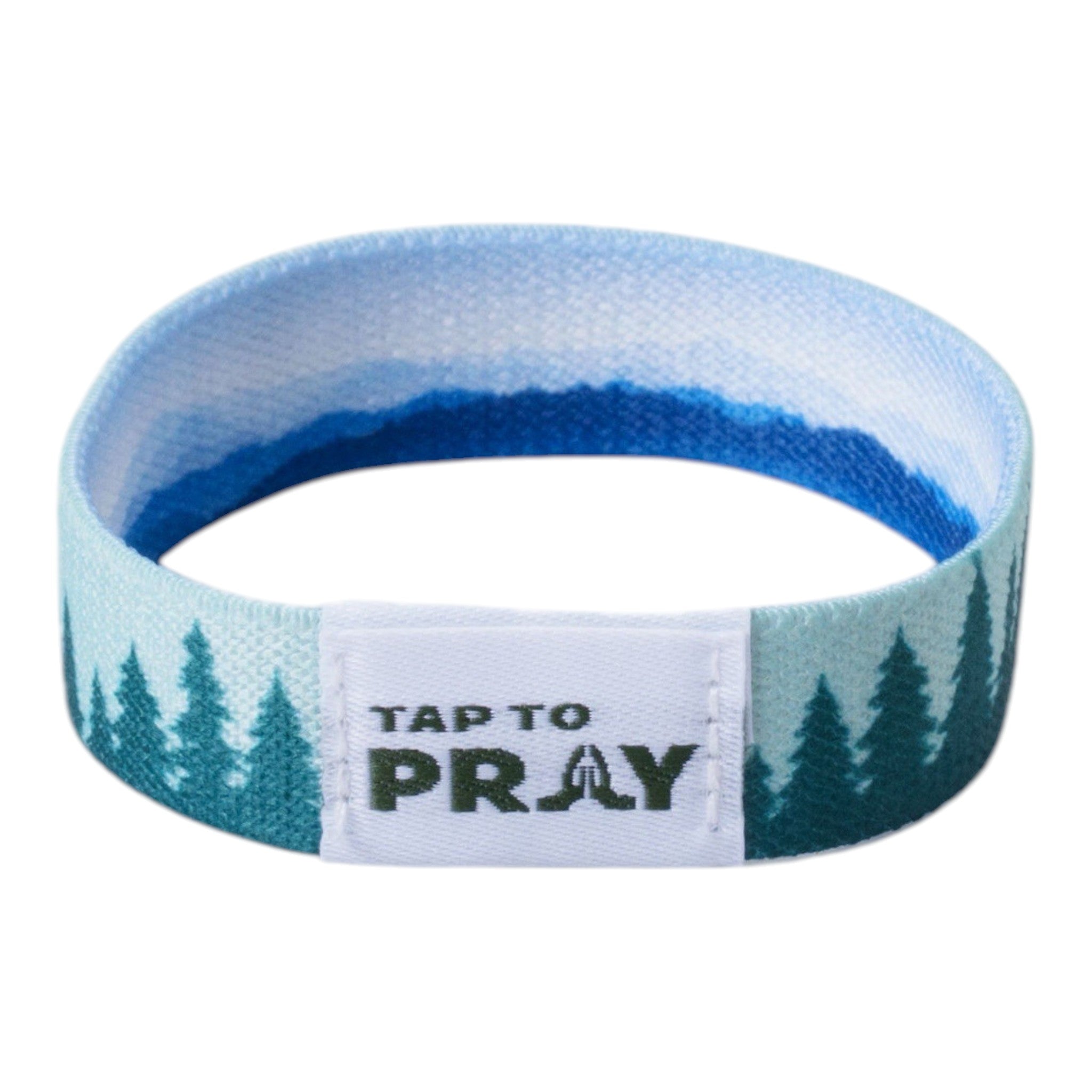 Tap To Pray® Wristband – Mountains & Forests