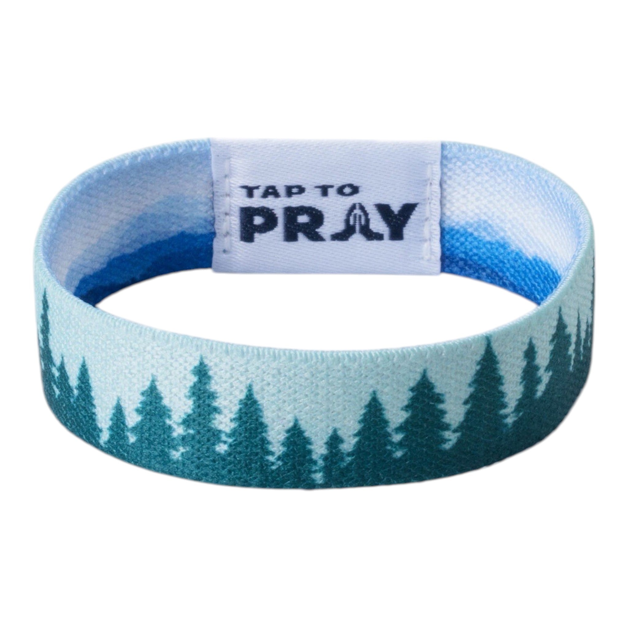 Tap To Pray® Wristband – Mountains & Forests
