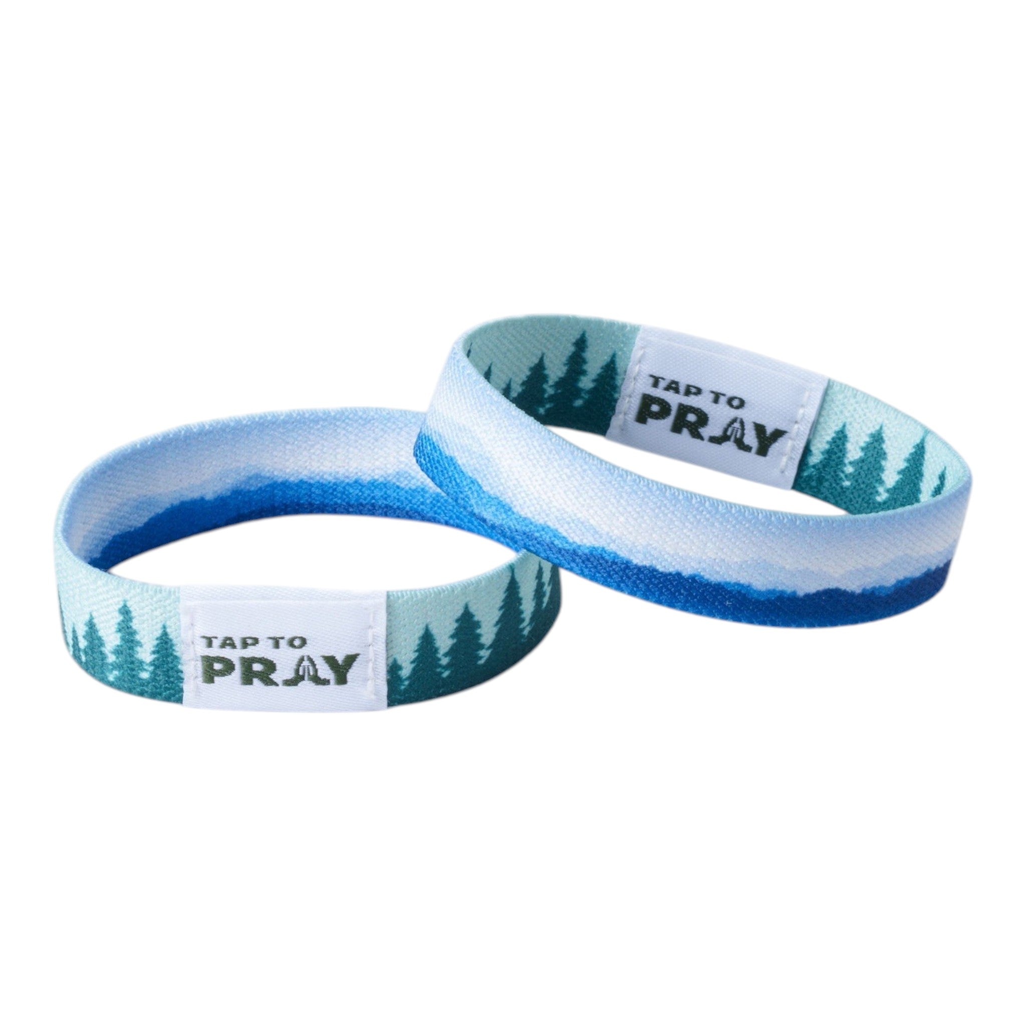 Tap To Pray® Wristband – Mountains & Forests