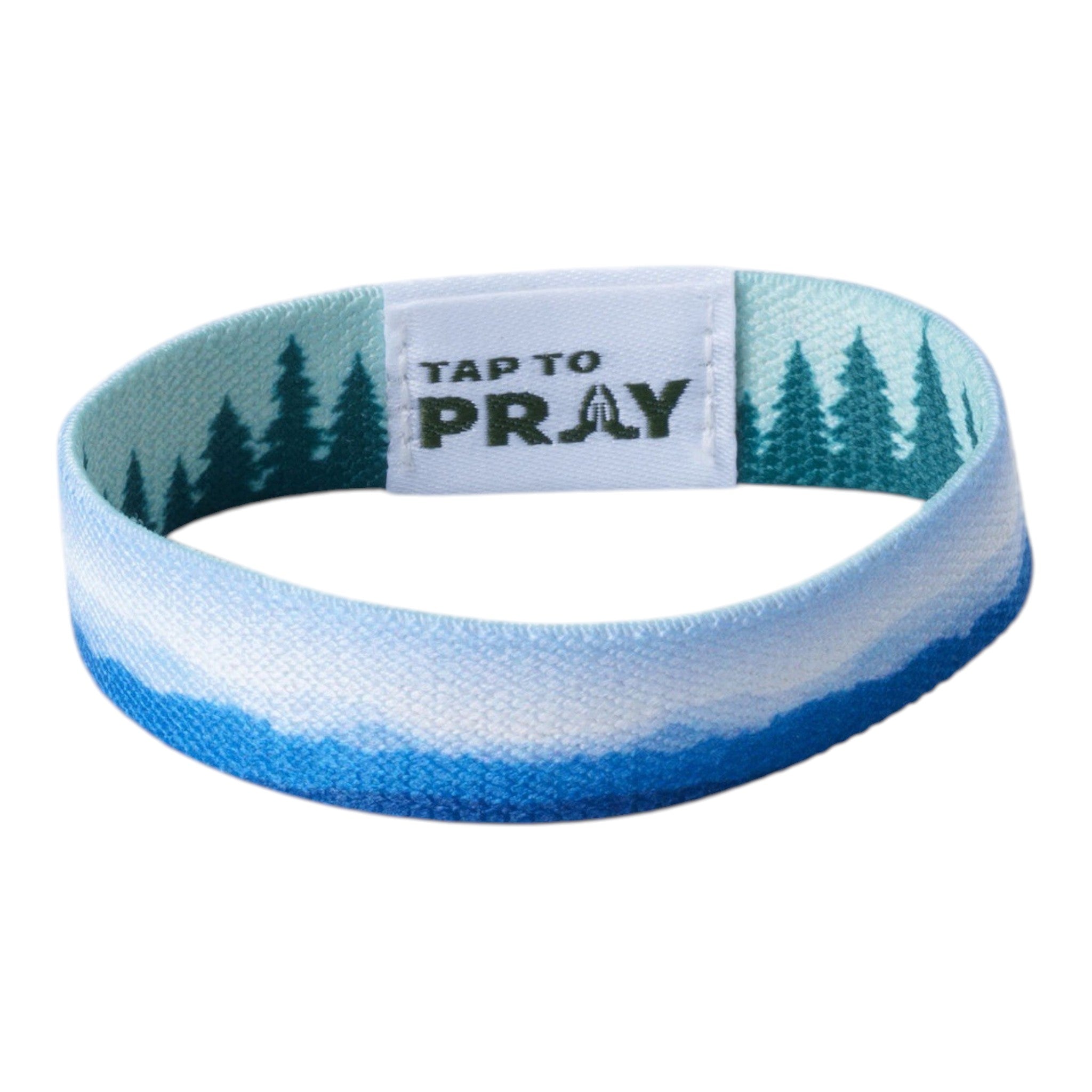 Tap To Pray® Wristband – Mountains & Forests