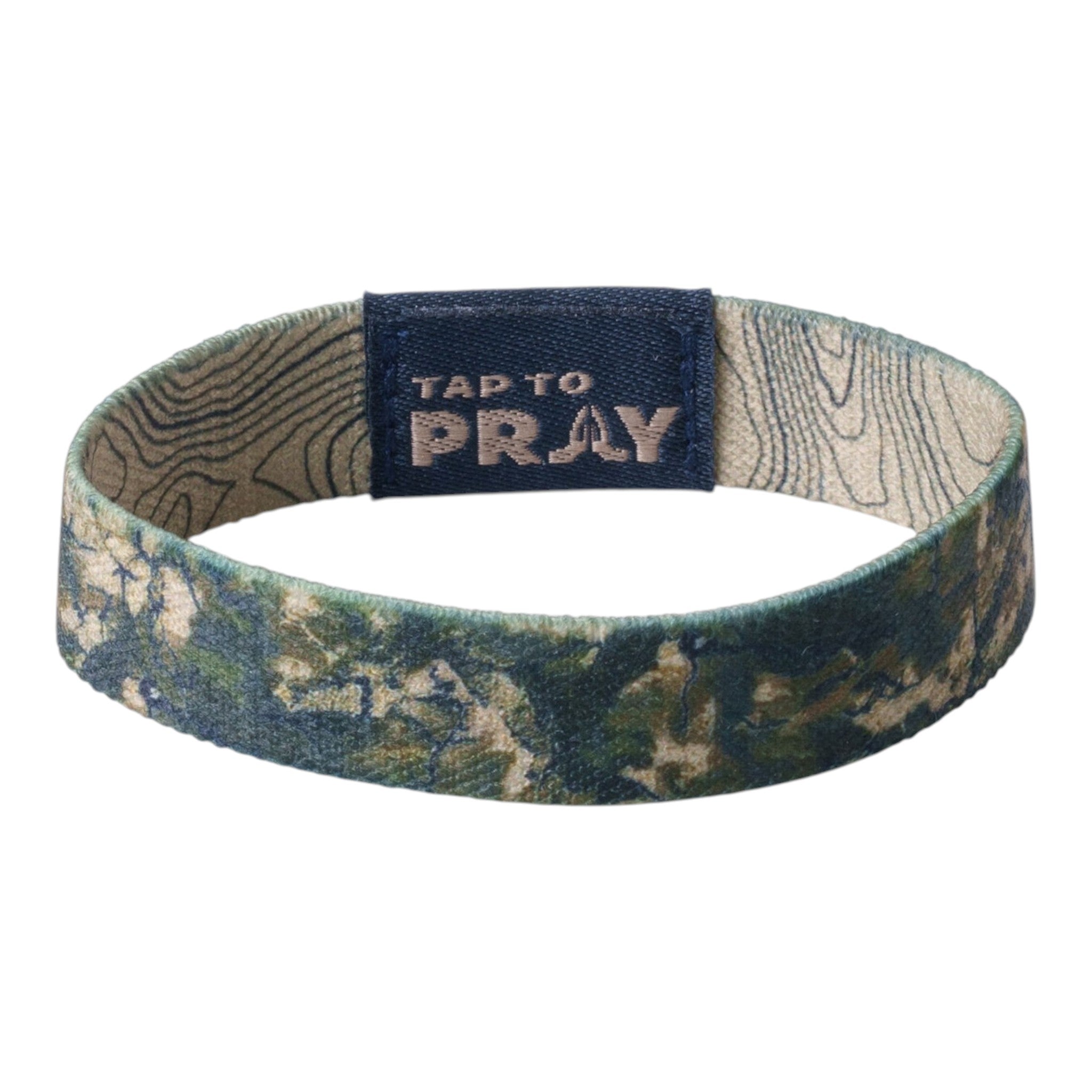 Tap To Pray® Wristband – Valor Camo
