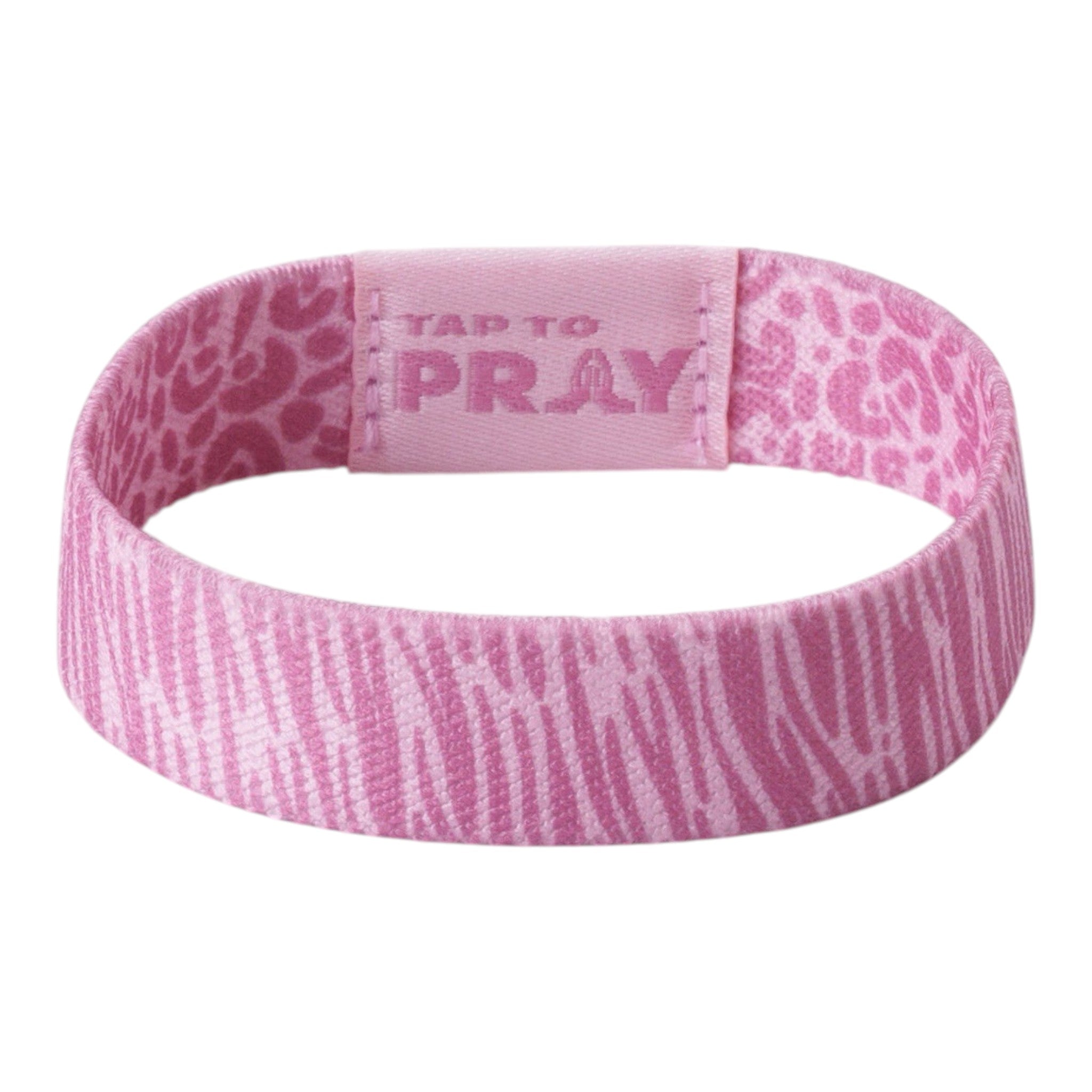 Tap To Pray® Wristband – Safari Rose