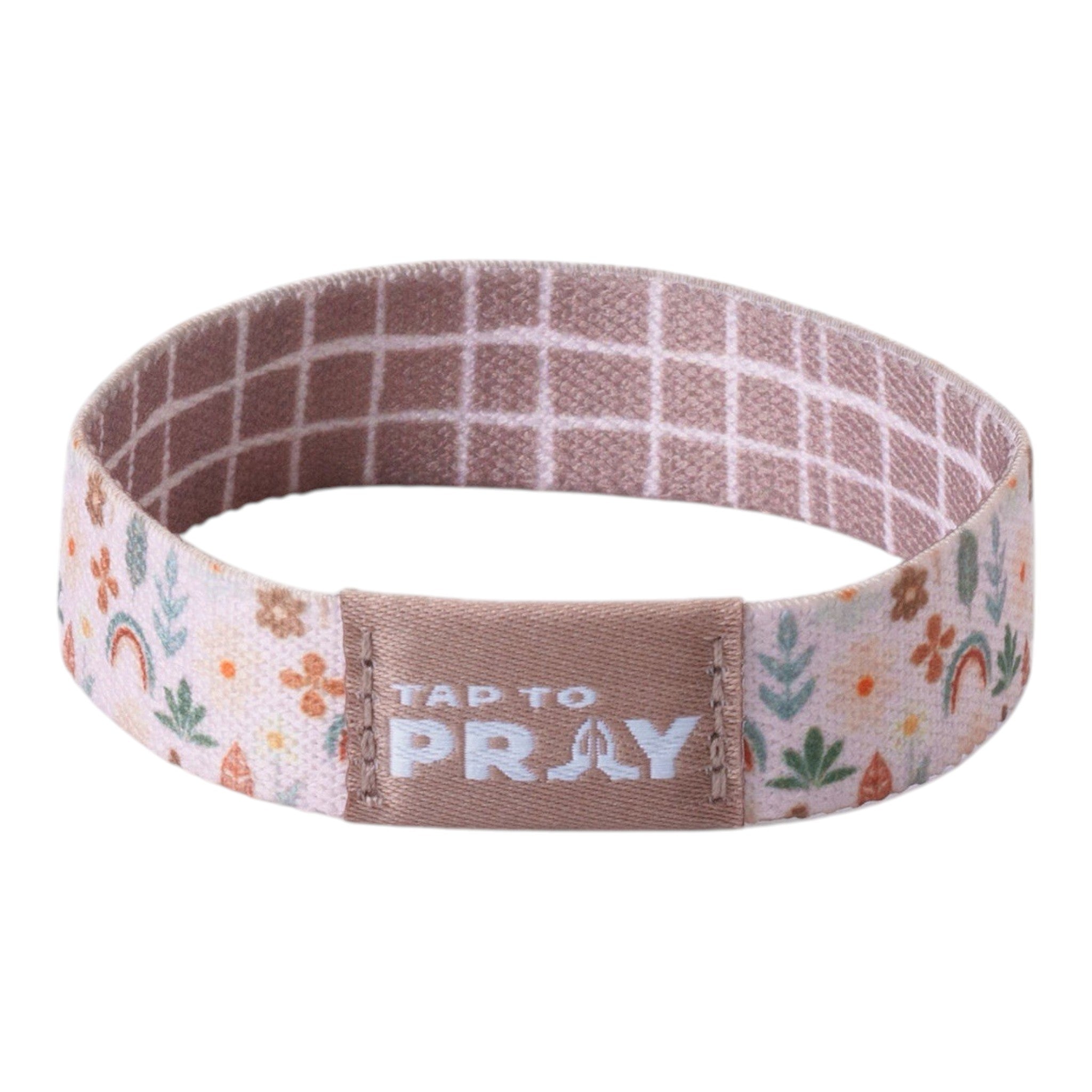 Tap To Pray® Wristband – Prairie & Plaid