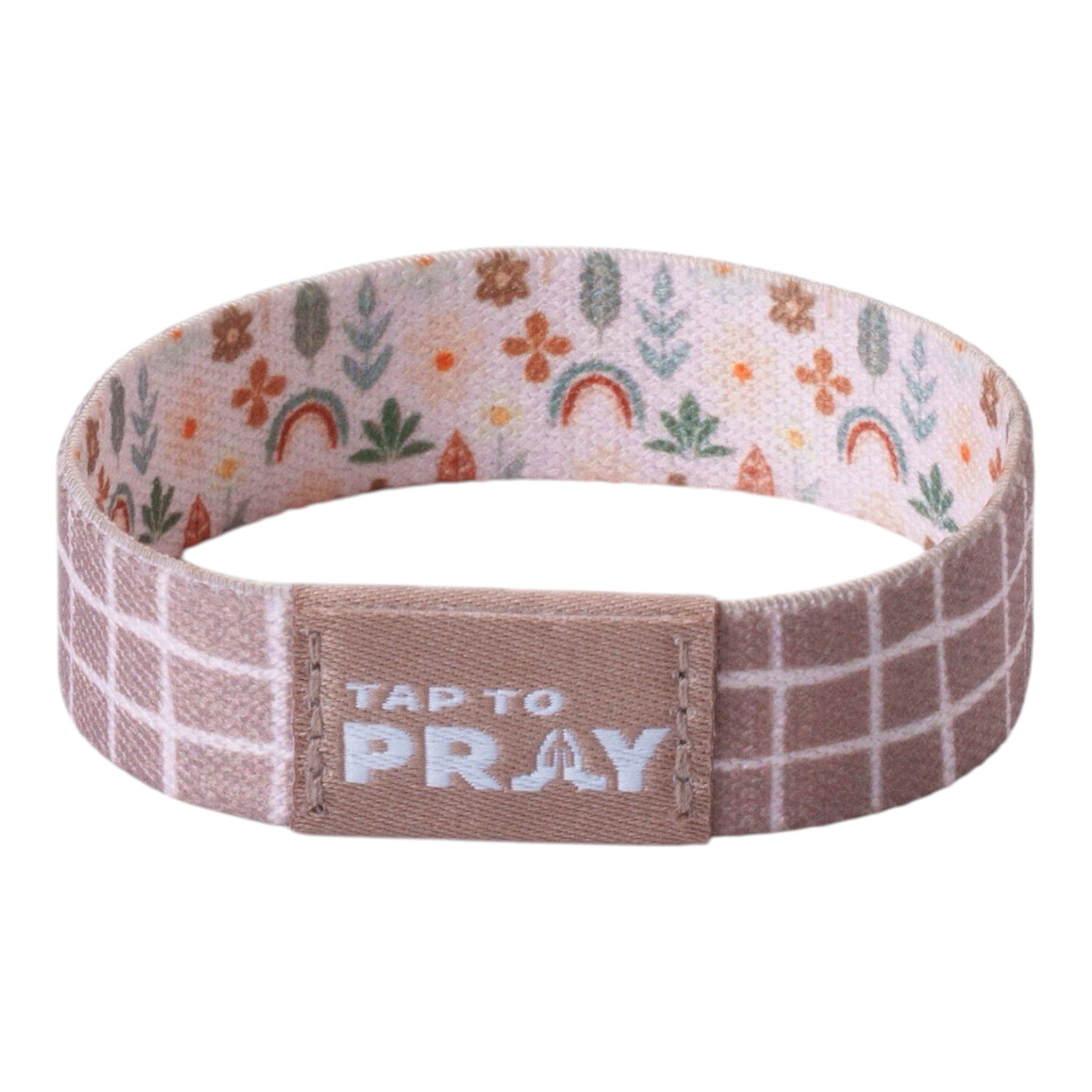 Tap To Pray® Wristband – Prairie & Plaid