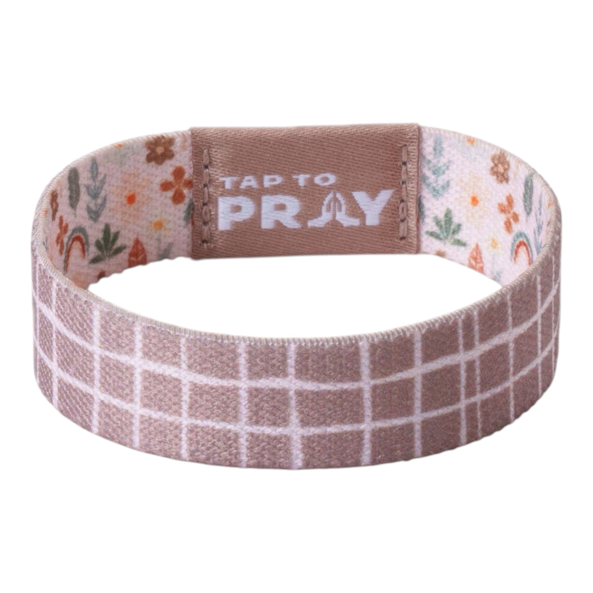 Tap To Pray® Wristband – Prairie & Plaid