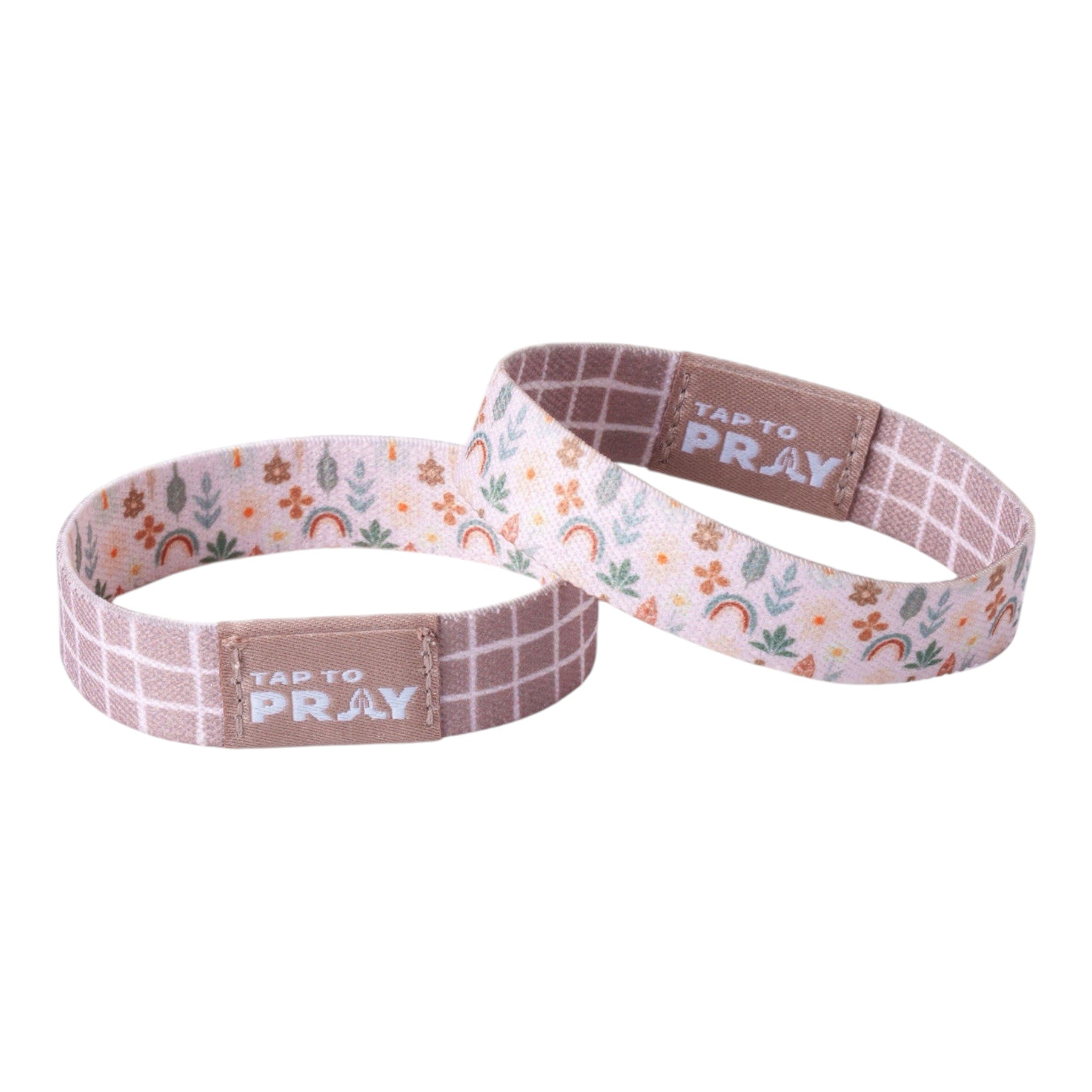 Tap To Pray® Wristband – Prairie & Plaid