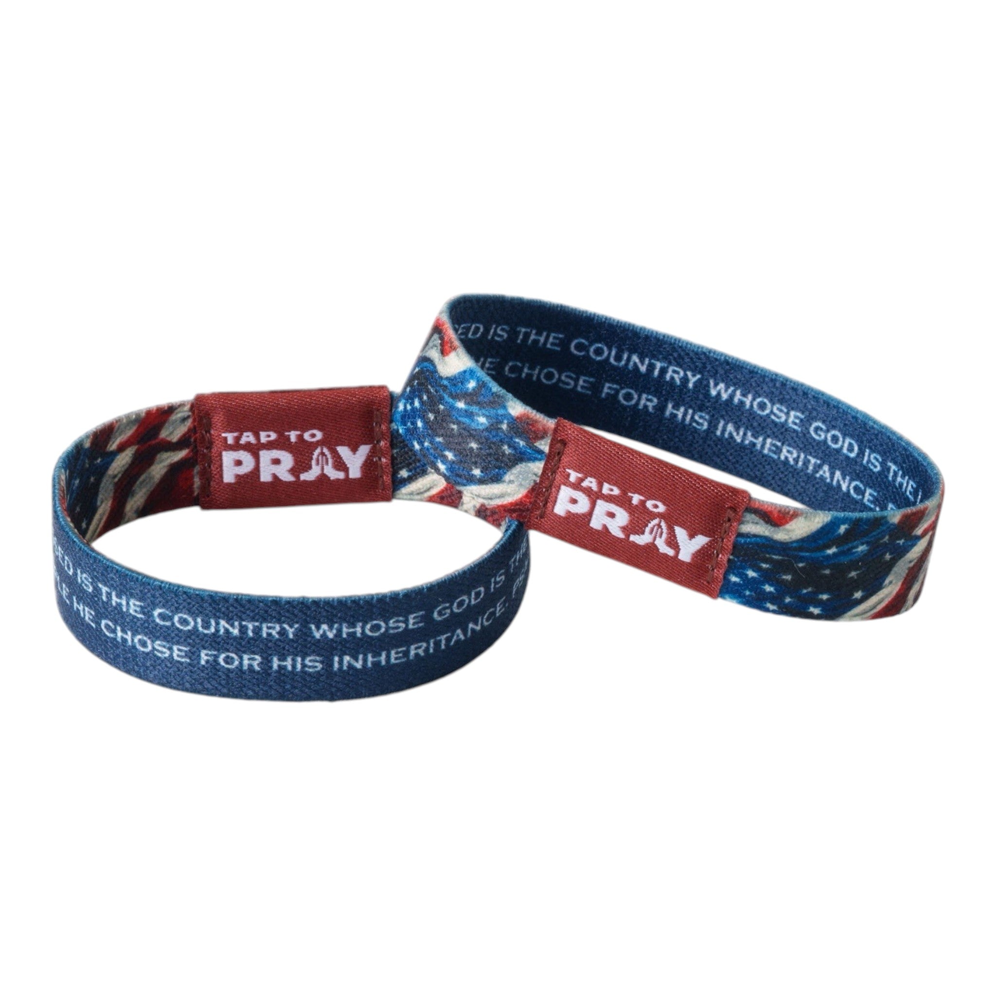 Tap To Pray® Wristband – Patriot