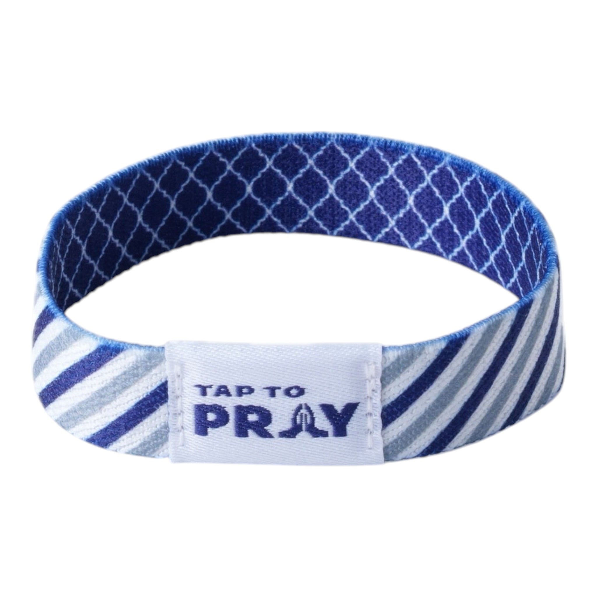 Tap To Pray® Wristband – Graphite & Ink