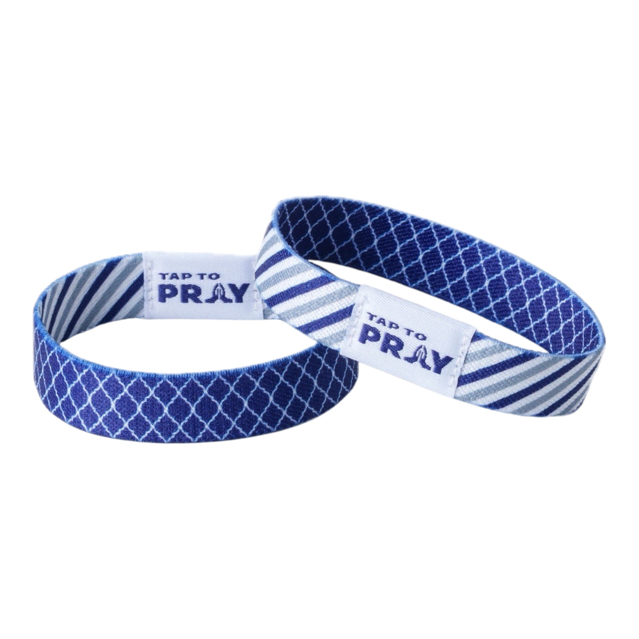 Tap To Pray® Wristband – Graphite & Ink
