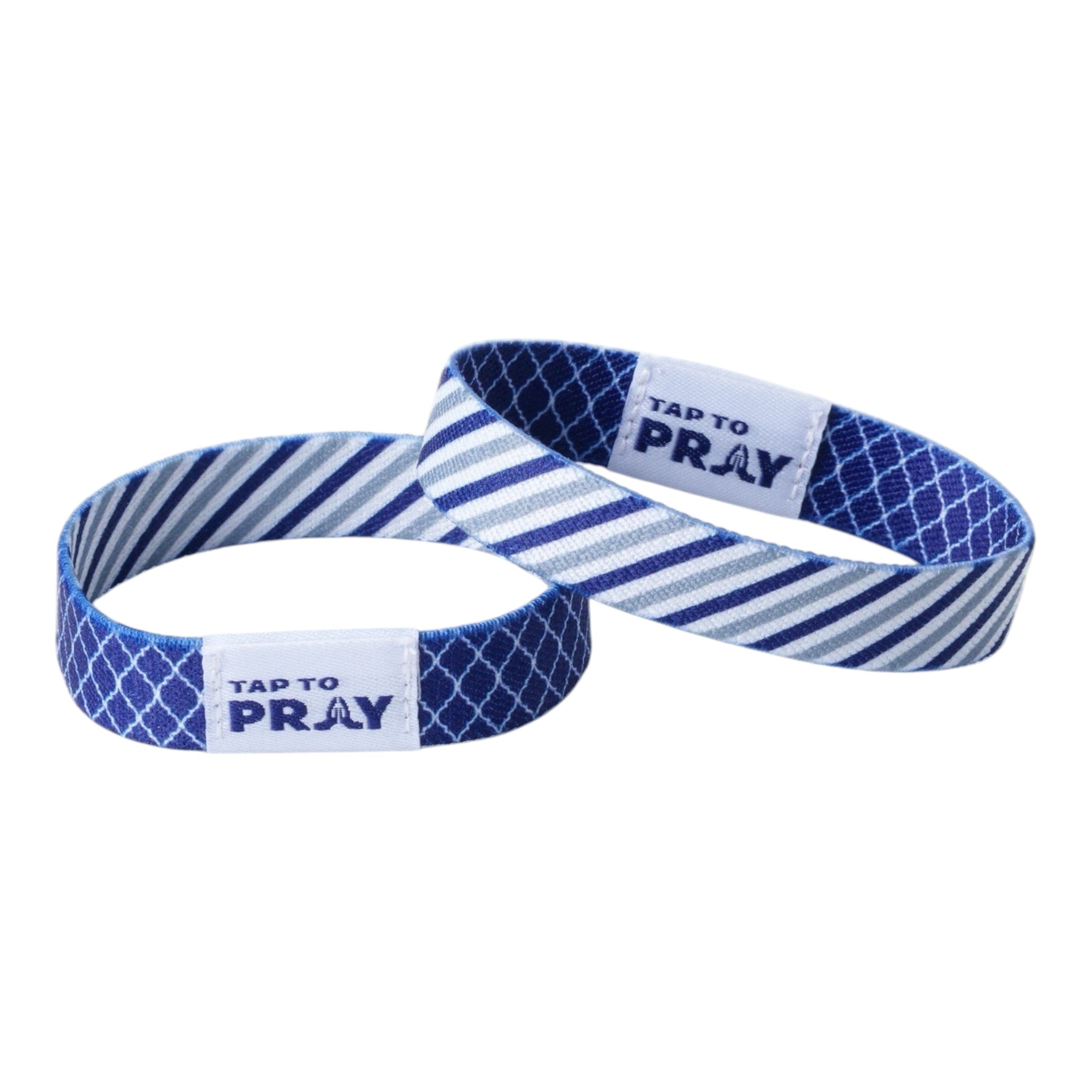 Tap To Pray® Wristband – Graphite & Ink