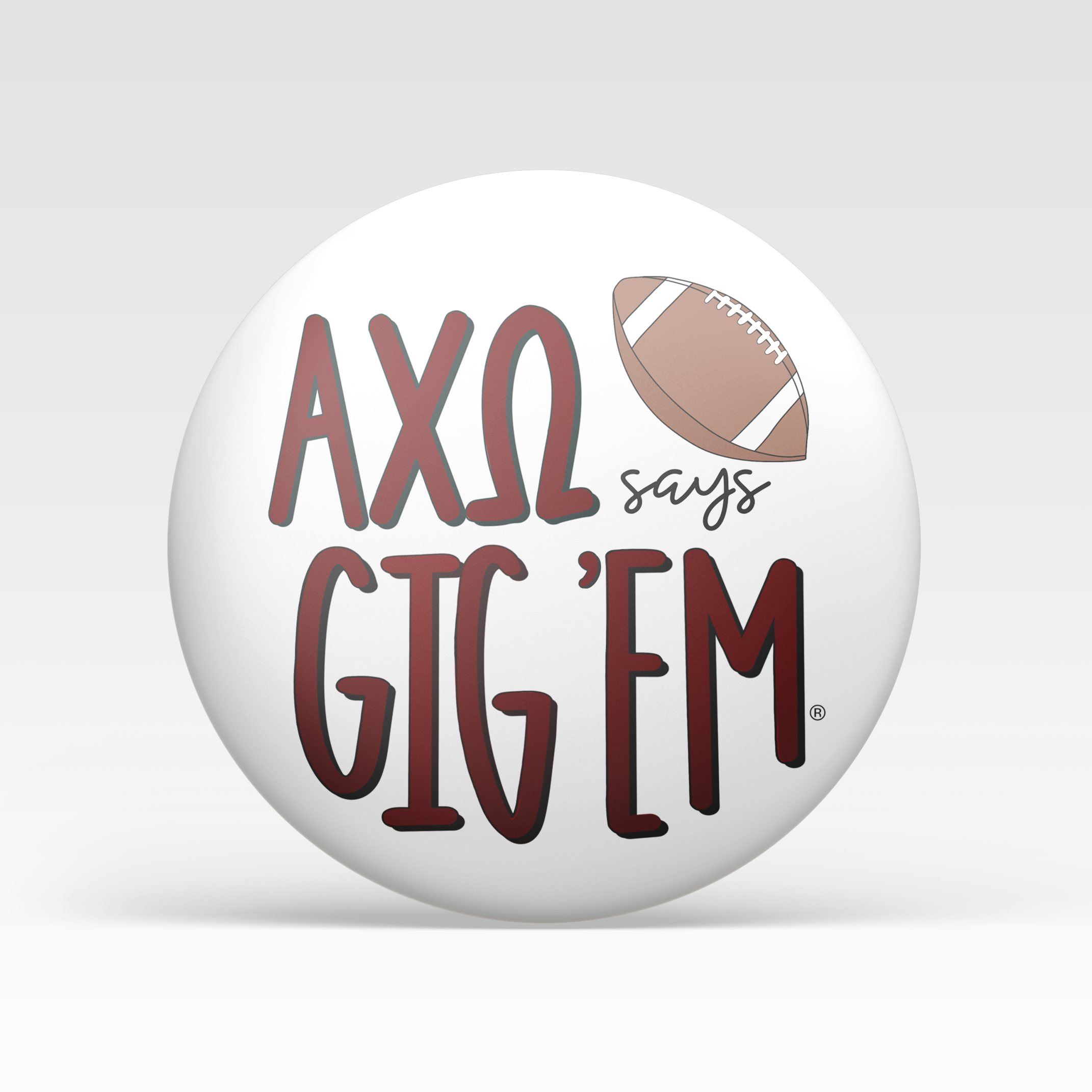 Alpha Chi Omega says Gig 'Em