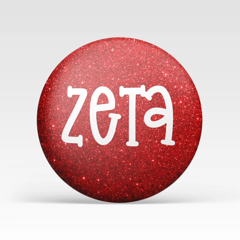 Zeta Red Glitter