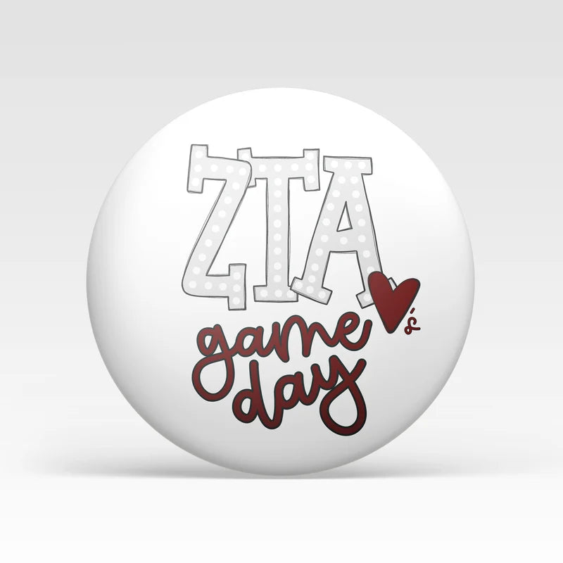 Zeta Loves Game Day - Maroon