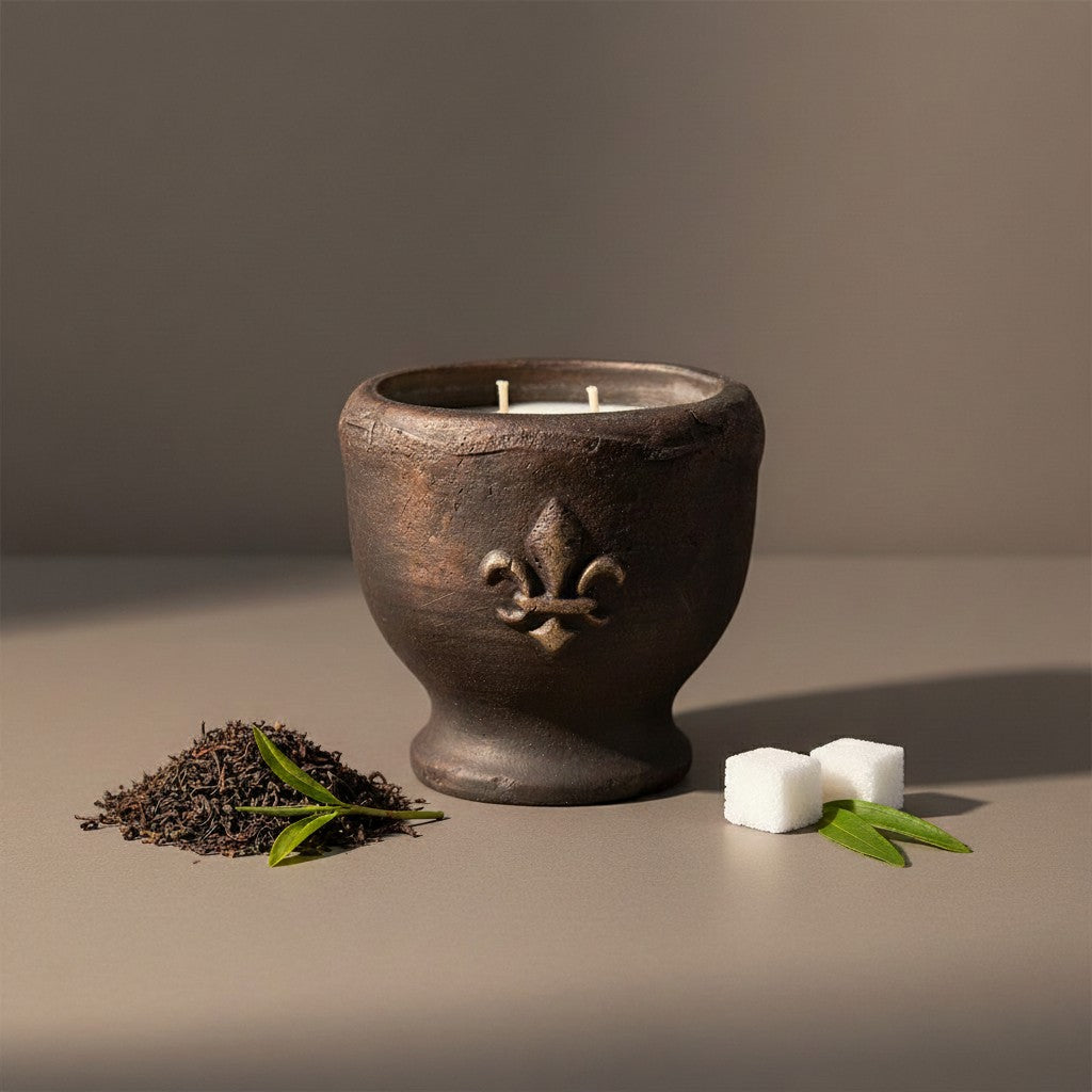Bourbon Royalty 13 oz Classic Pottery Candle