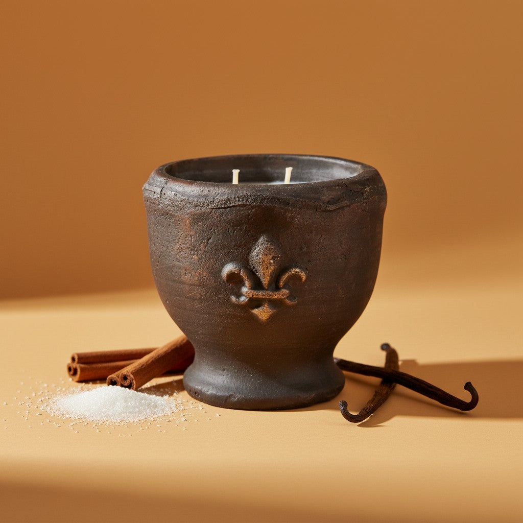 Bourbon Royalty 13 oz Classic Pottery Candle