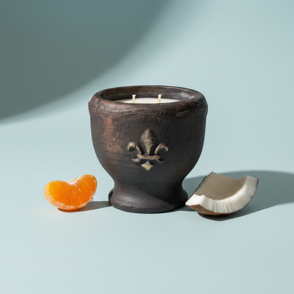 Bourbon Royalty 13 oz Classic Pottery Candle