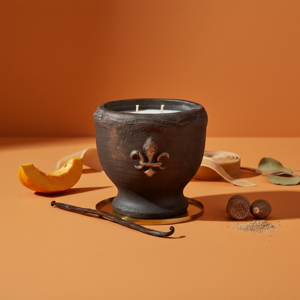 Bourbon Royalty 13 oz Classic Pottery Candle