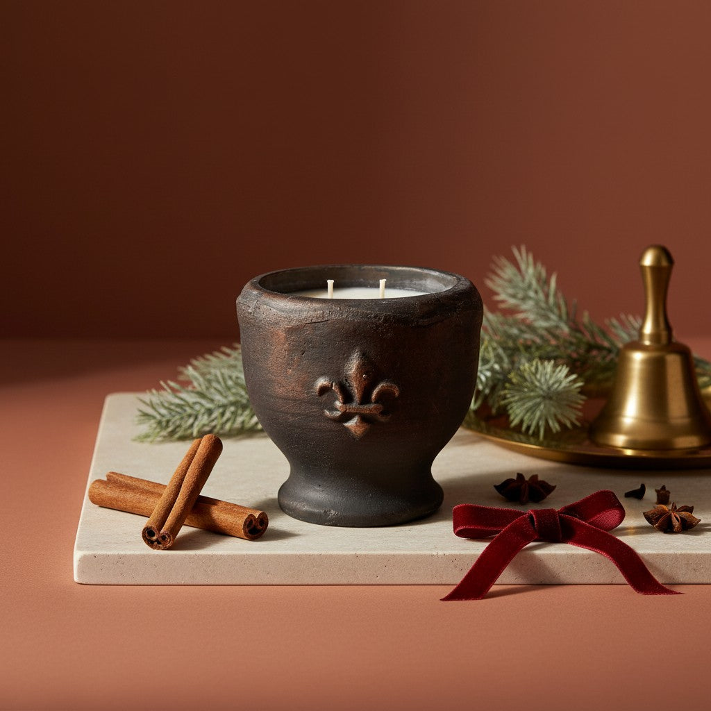 Bourbon Royalty 13 oz Classic Pottery Candle