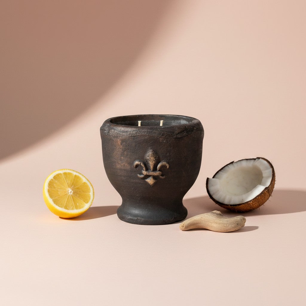 Bourbon Royalty 13 oz Classic Pottery Candle