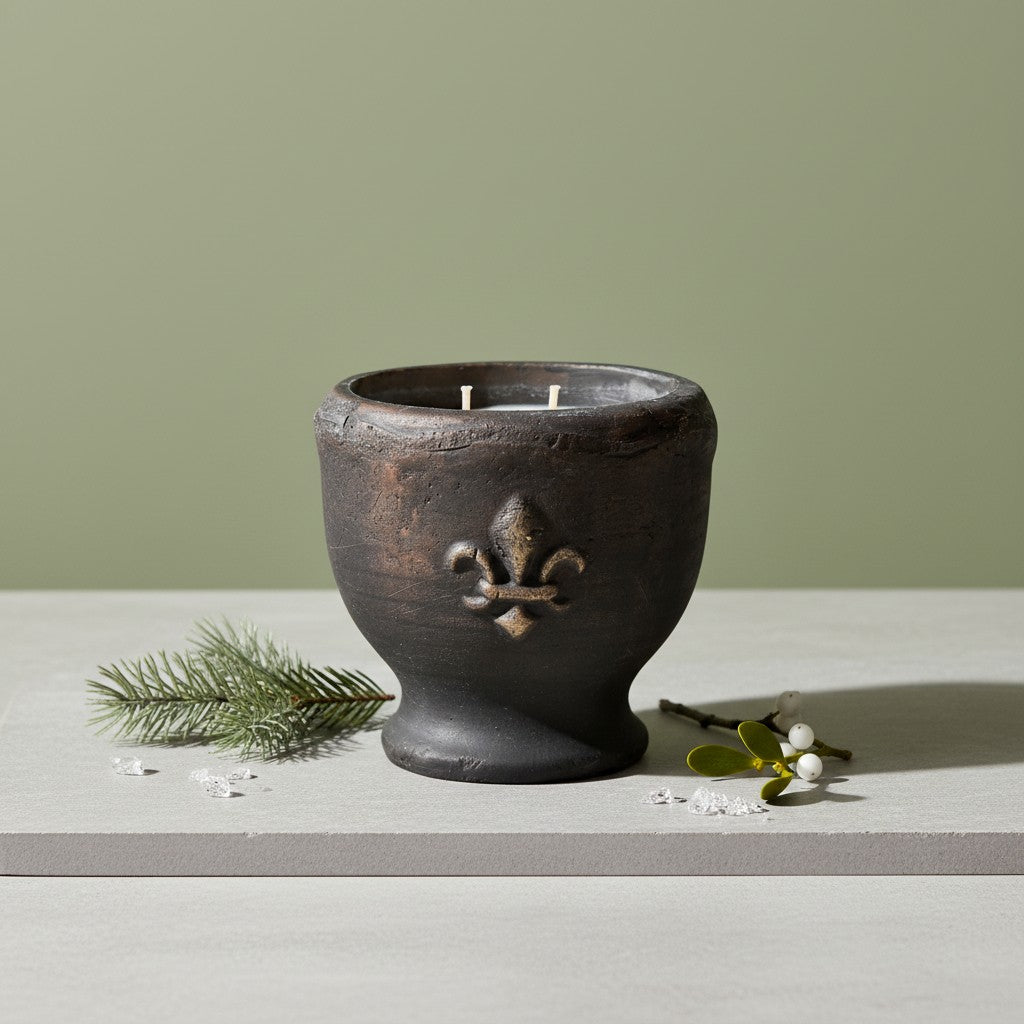 Bourbon Royalty 13 oz Classic Pottery Candle