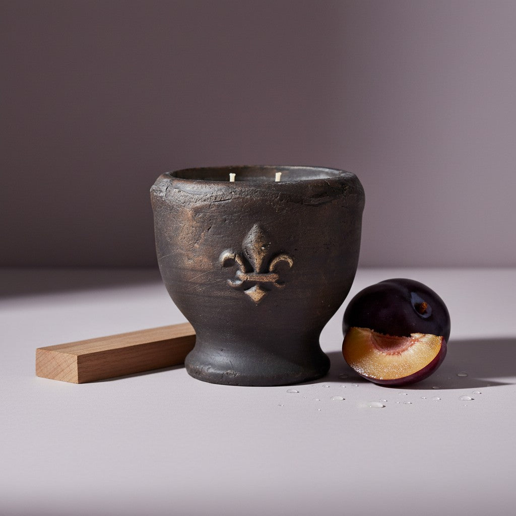 Bourbon Royalty 13 oz Classic Pottery Candle